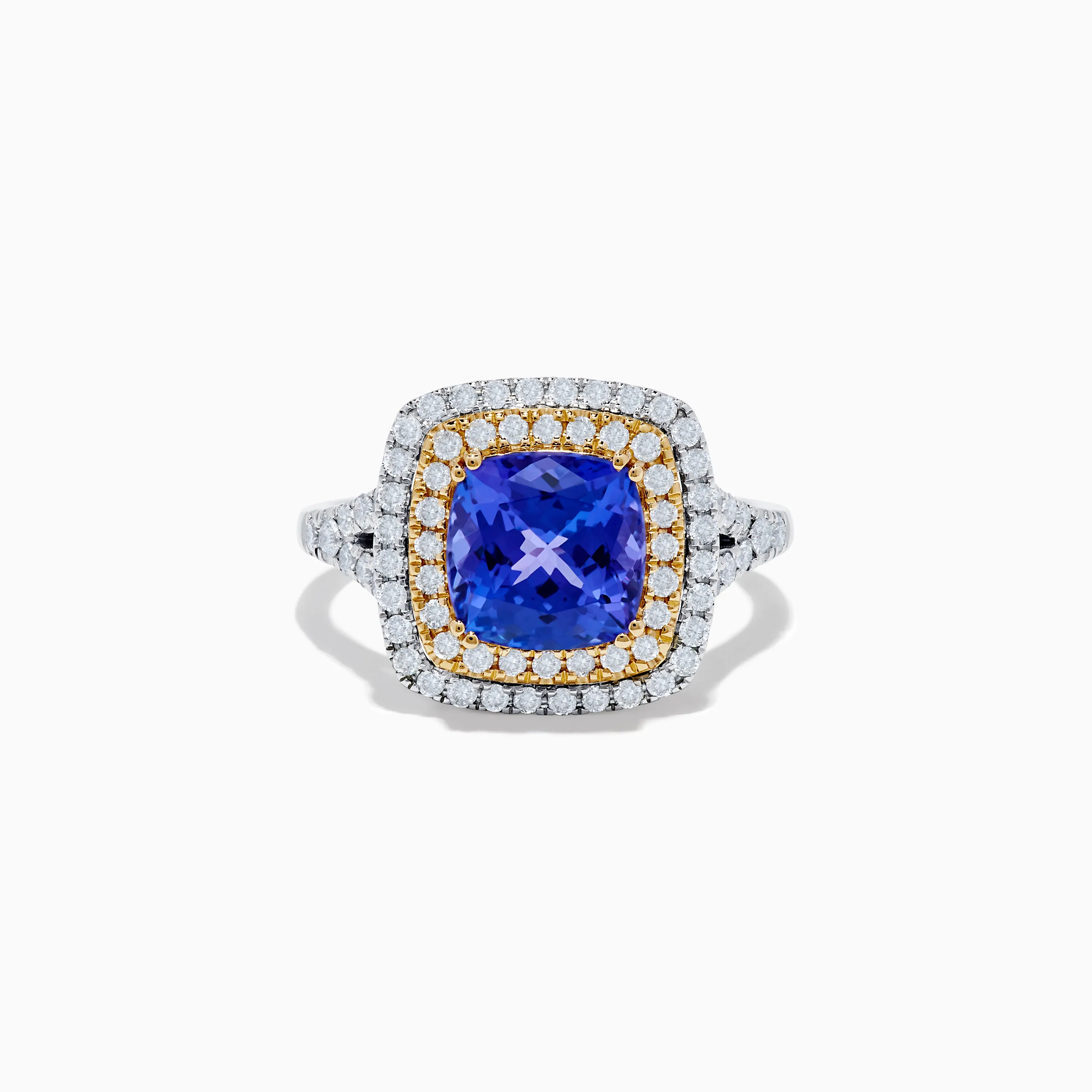 Nahla Siri 14K Two Tone Gold Gold Tanzanite and Diamond Ring sold by Effy