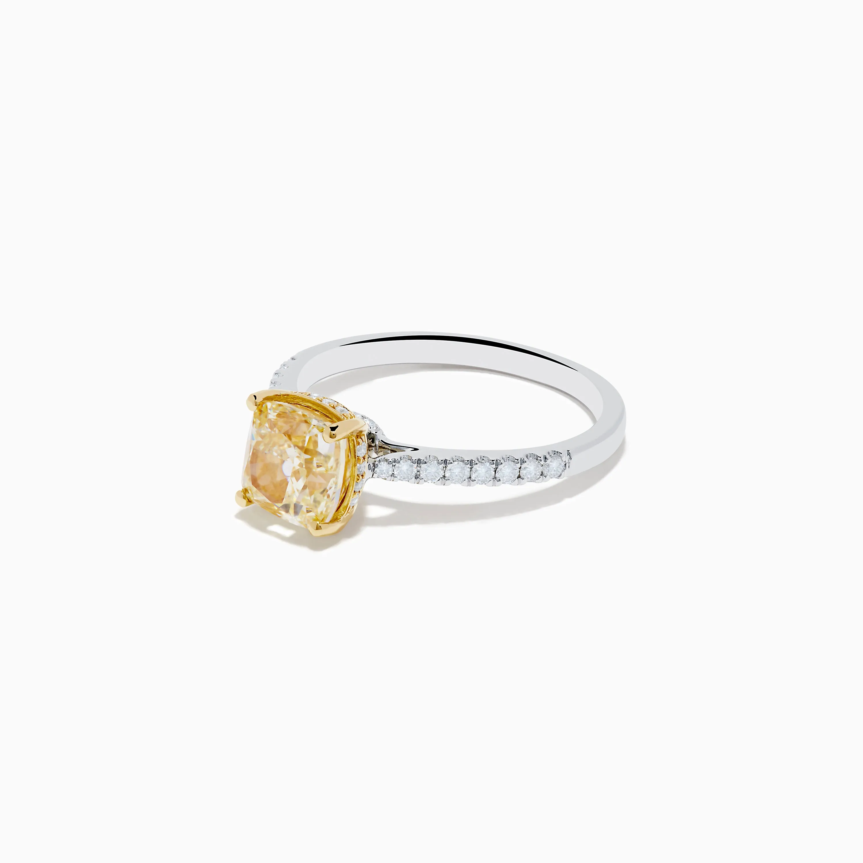 Canare 18K Two Tone Gold Yellow and White Diamond Ring sold by Effy product image thumbnail 2