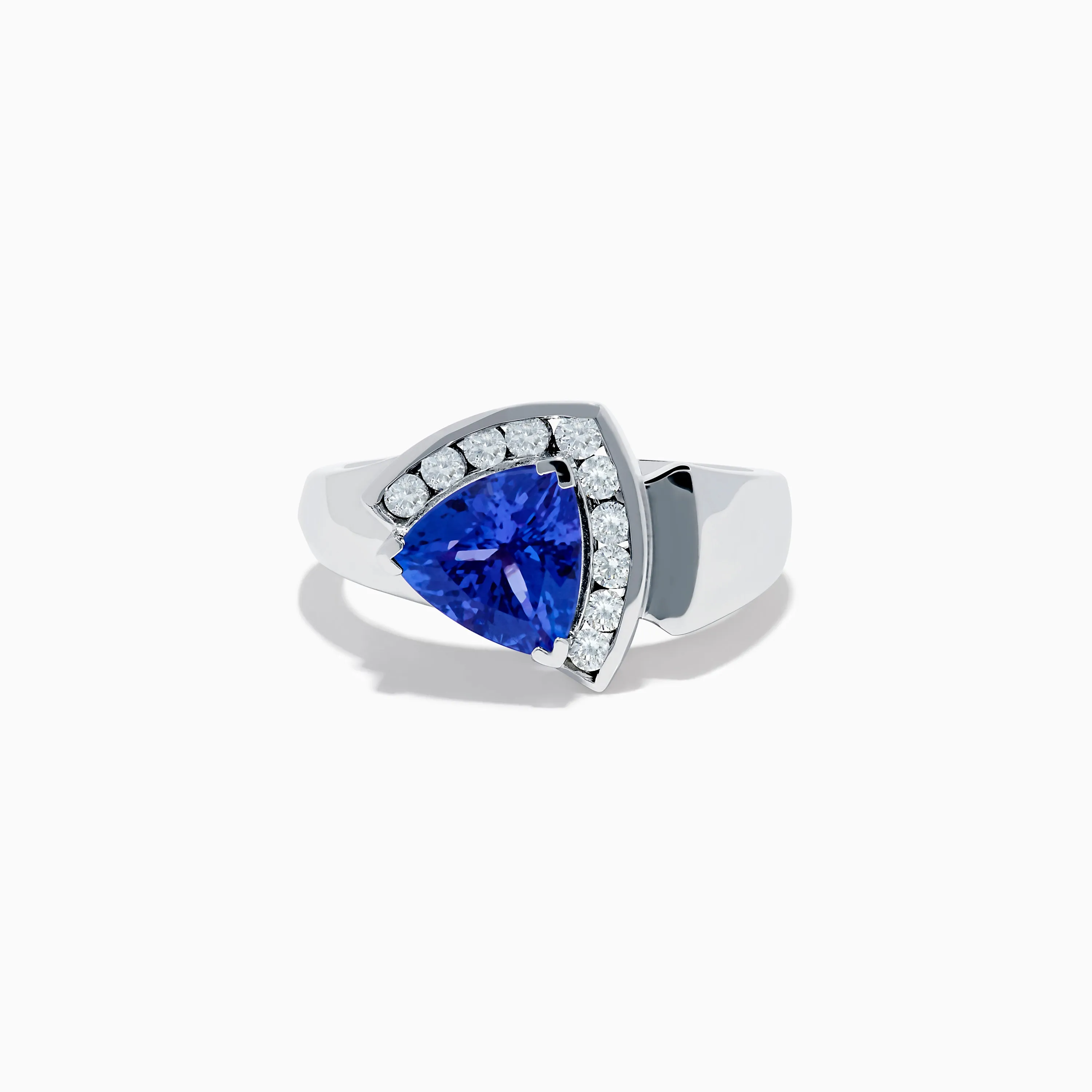 Nahla Siri 14K White Gold Tanzanite and Diamond Ring sold by Effy
