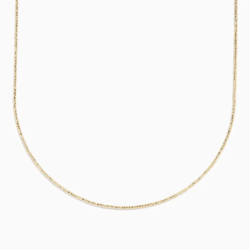 14K Yellow Gold Bead Necklace sold by Effy