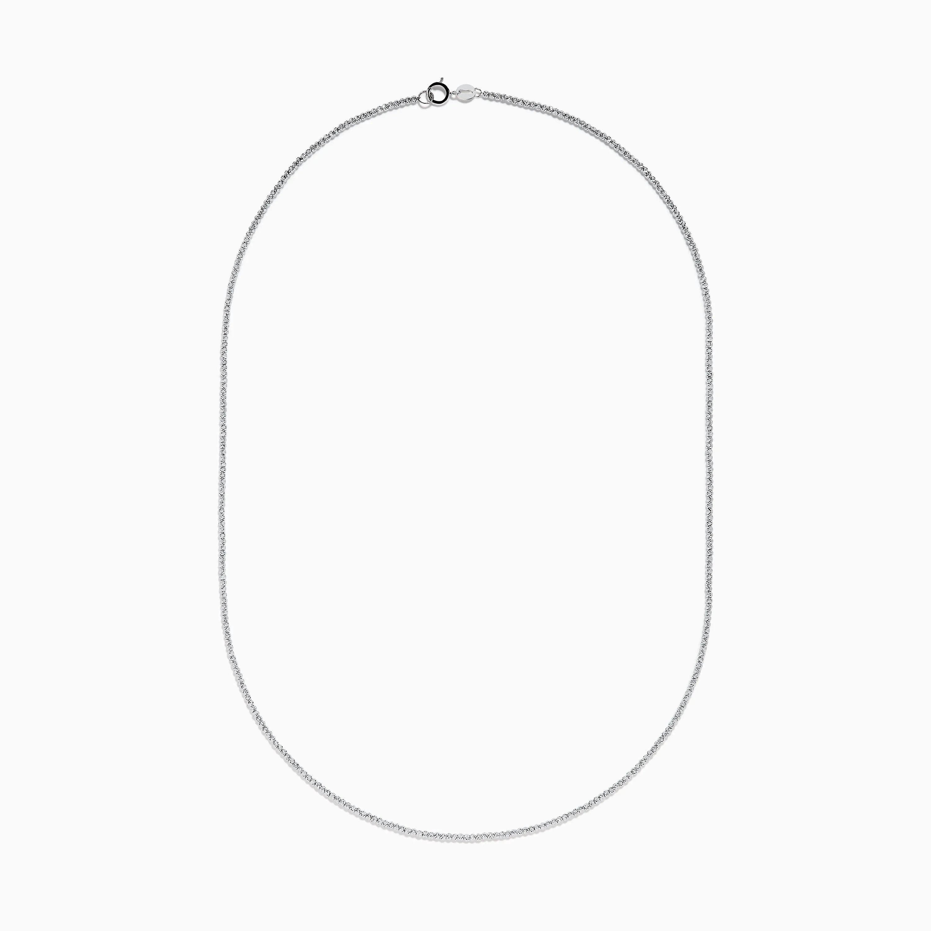 14K White Gold Bead Necklace sold by Effy product image thumbnail 2