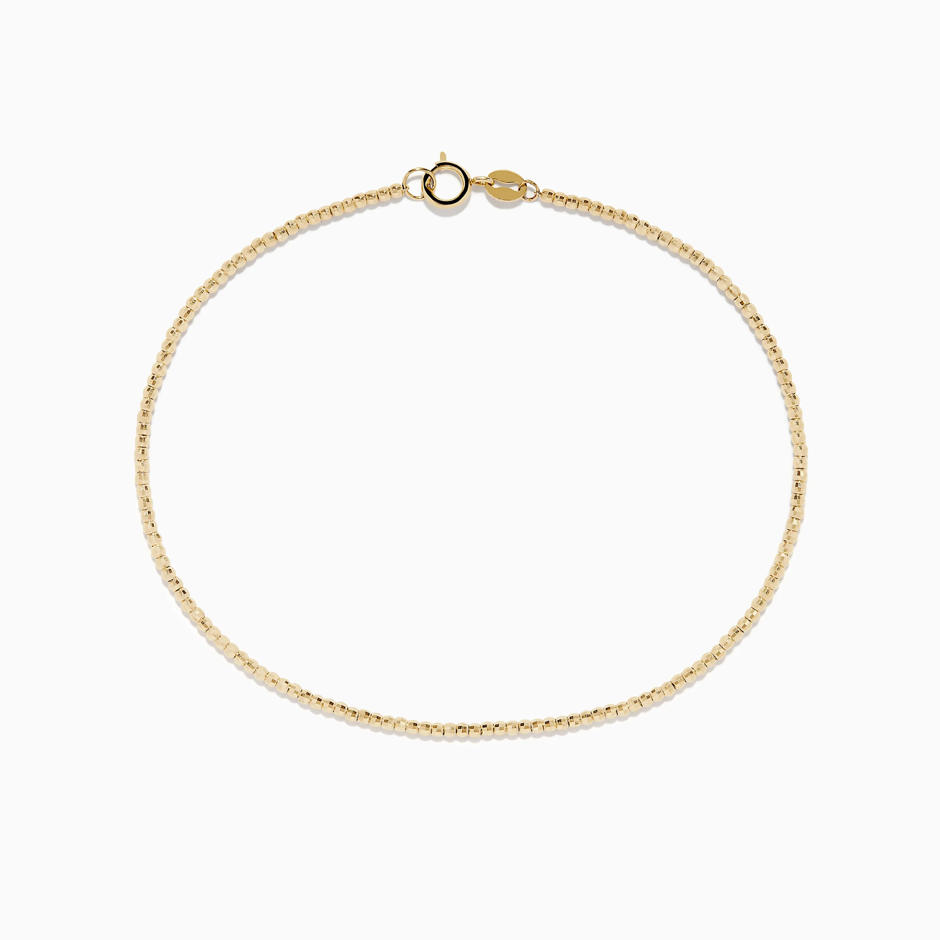 14K Yellow Gold Bead Bracelet sold by Effy
