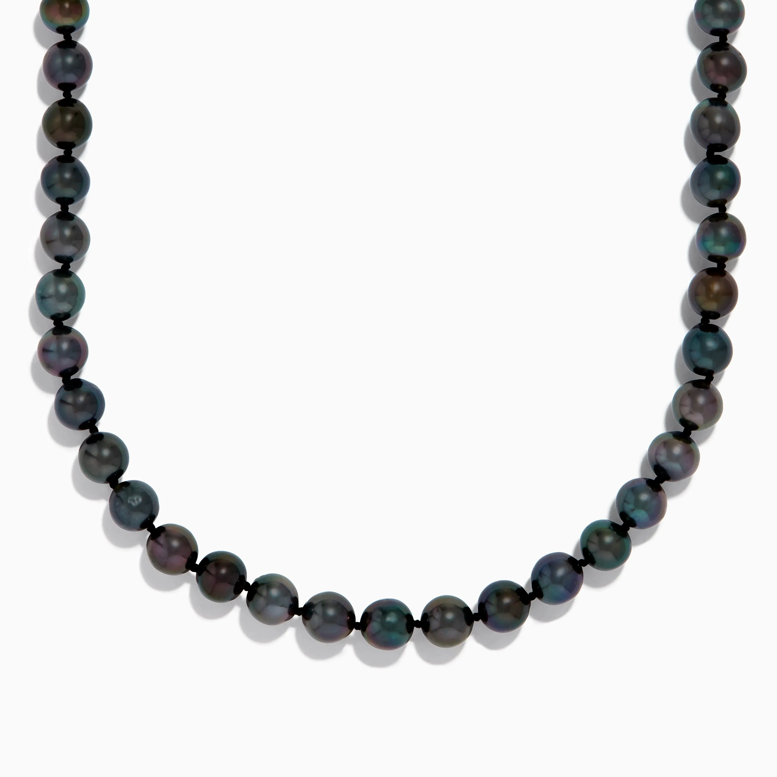 14K White Gold Tahitian Pearl Necklace sold by Effy
