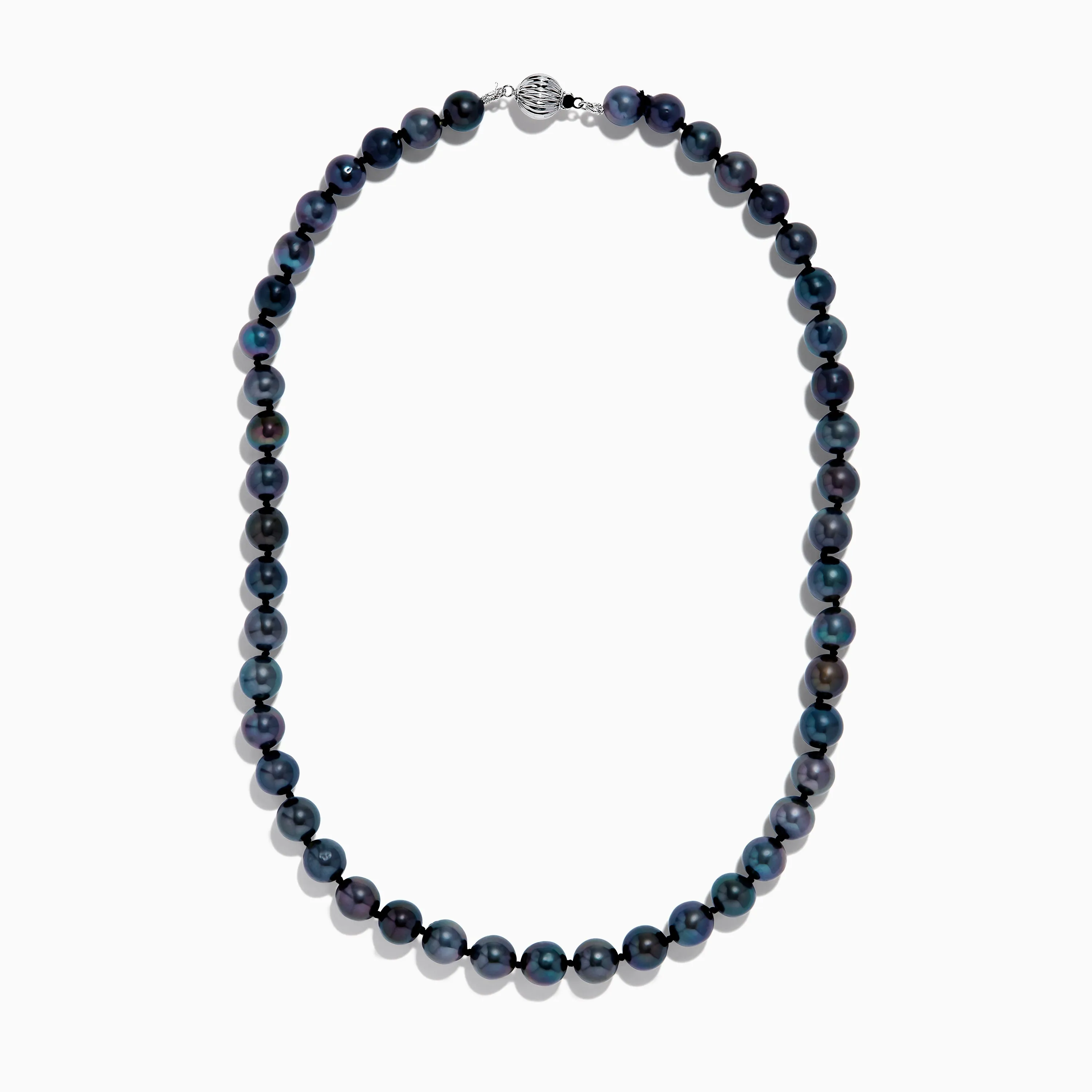 14K White Gold Tahitian Pearl Necklace sold by Effy product image thumbnail 2