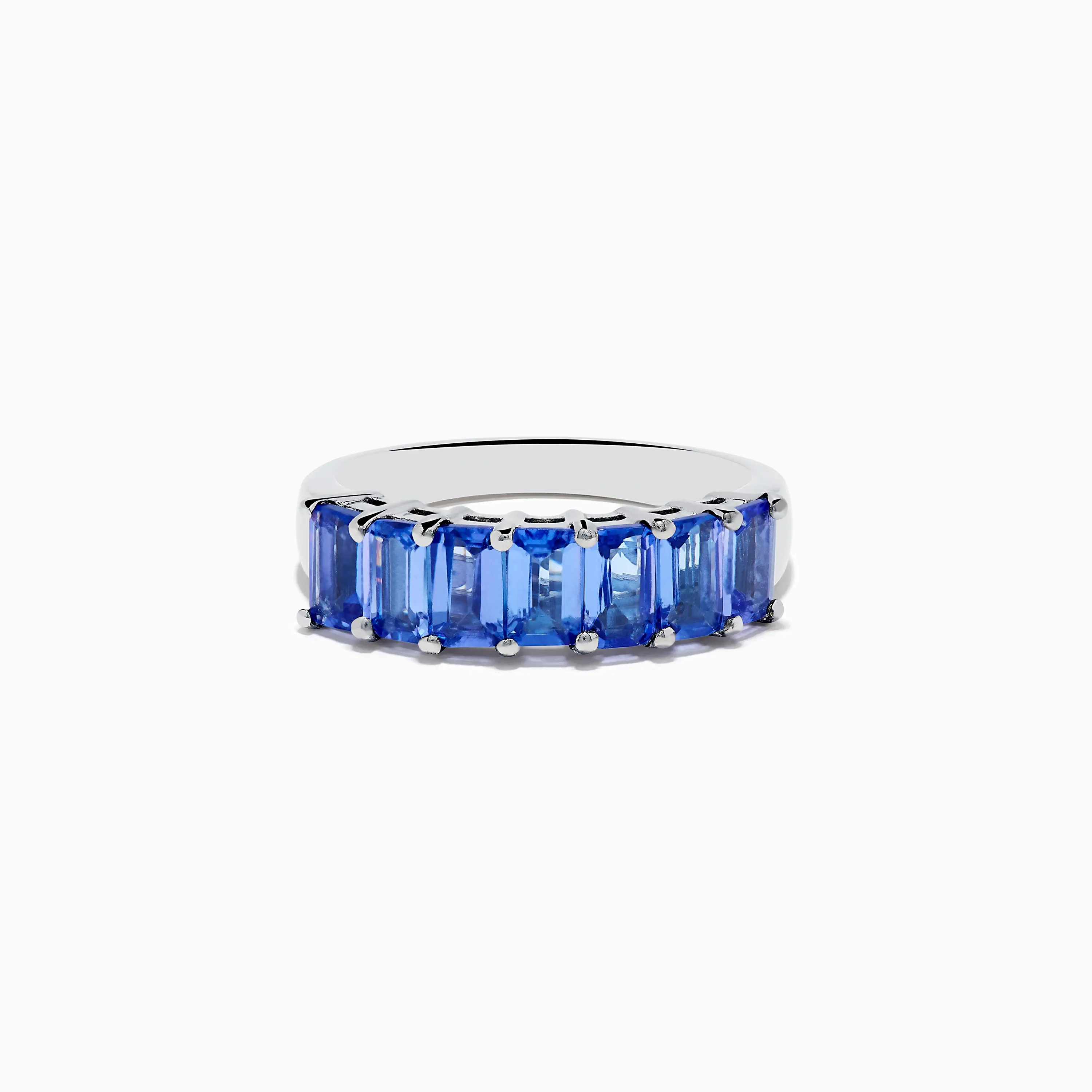 Nahla Siri 925 Silver Tanzanite Band Ring sold by Effy