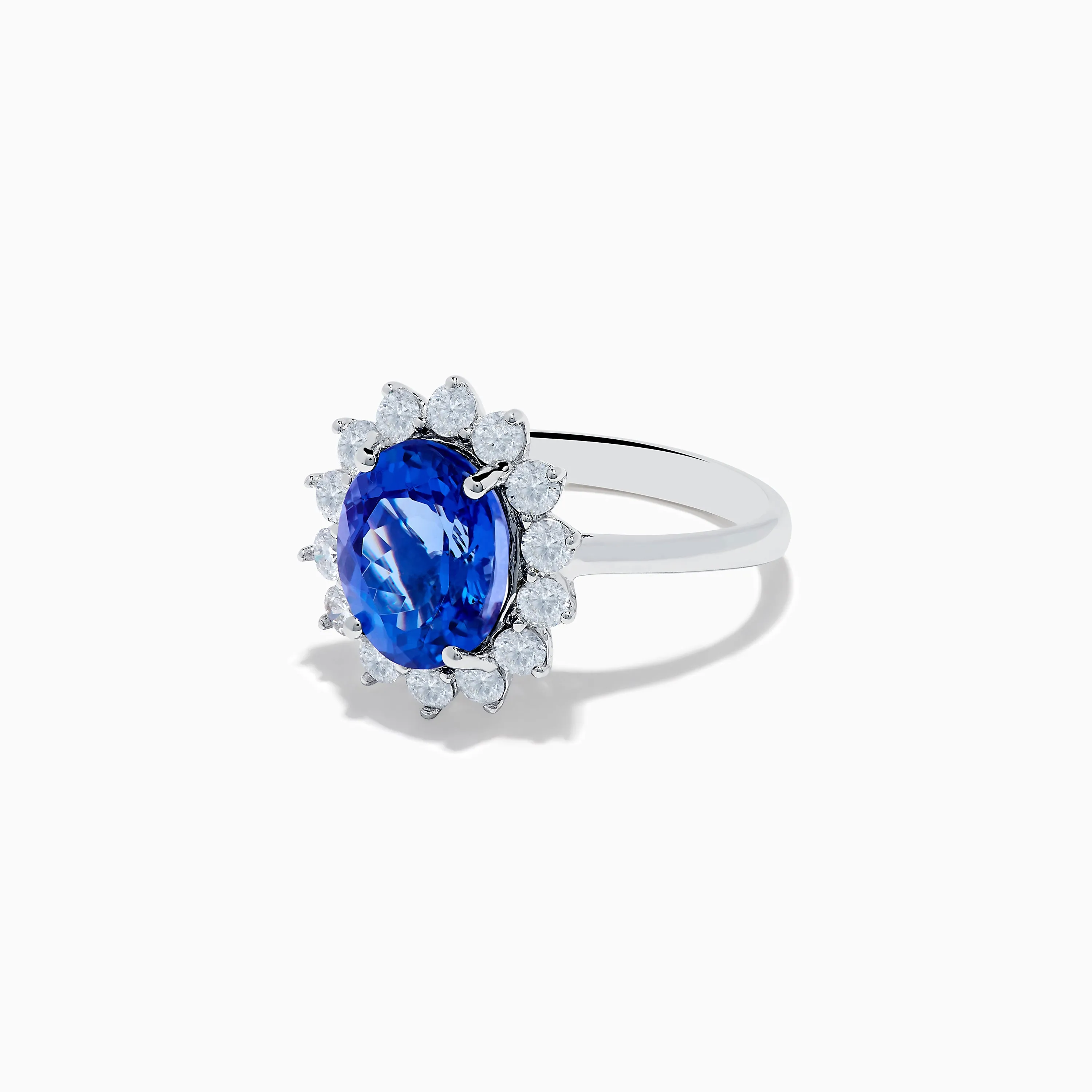Nahla Siri 14K White Gold Tanzanite and Diamond Ring sold by Effy product image thumbnail 2