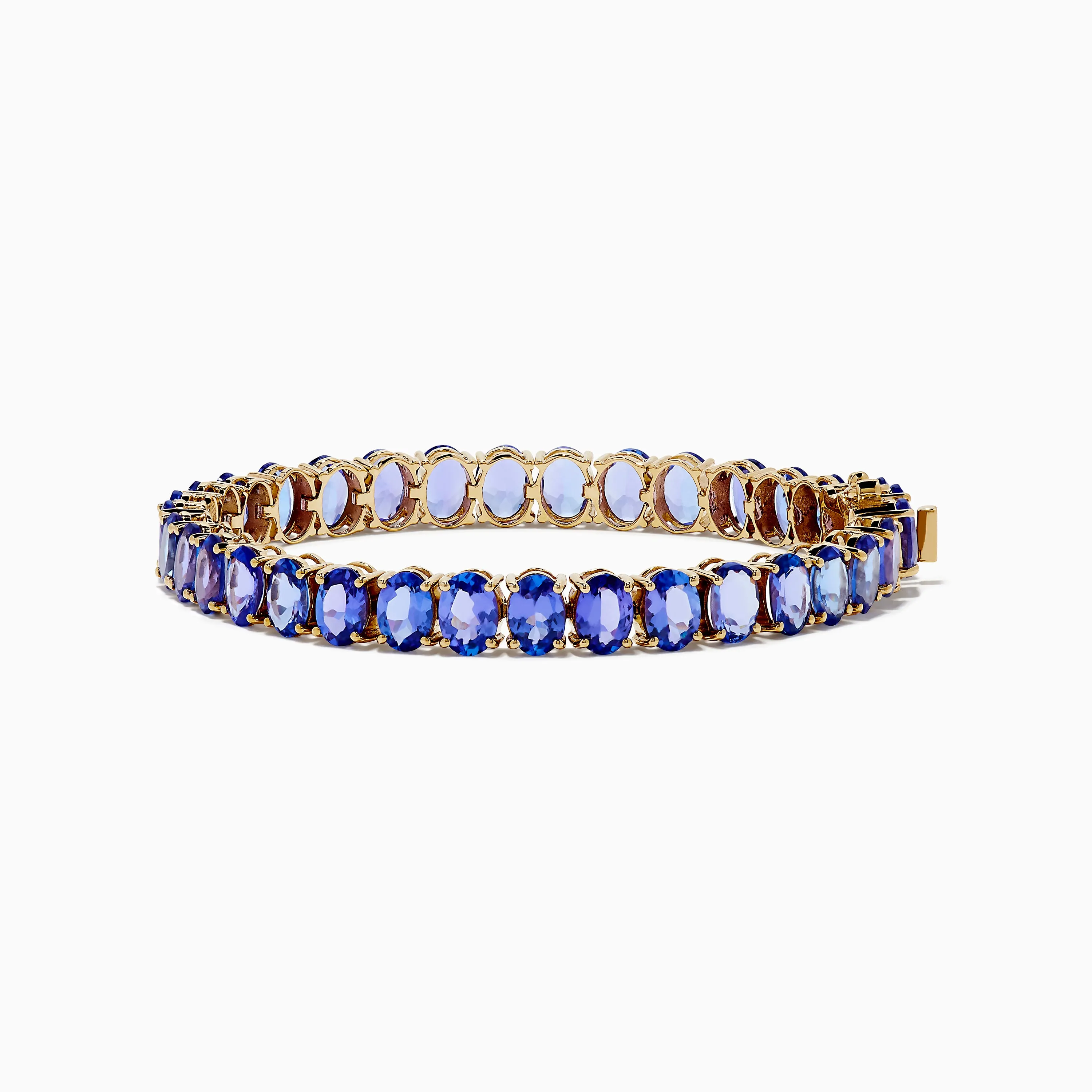 Nahla Siri 14K Yellow Gold Tanzanite Tennis Bracelet sold by Effy