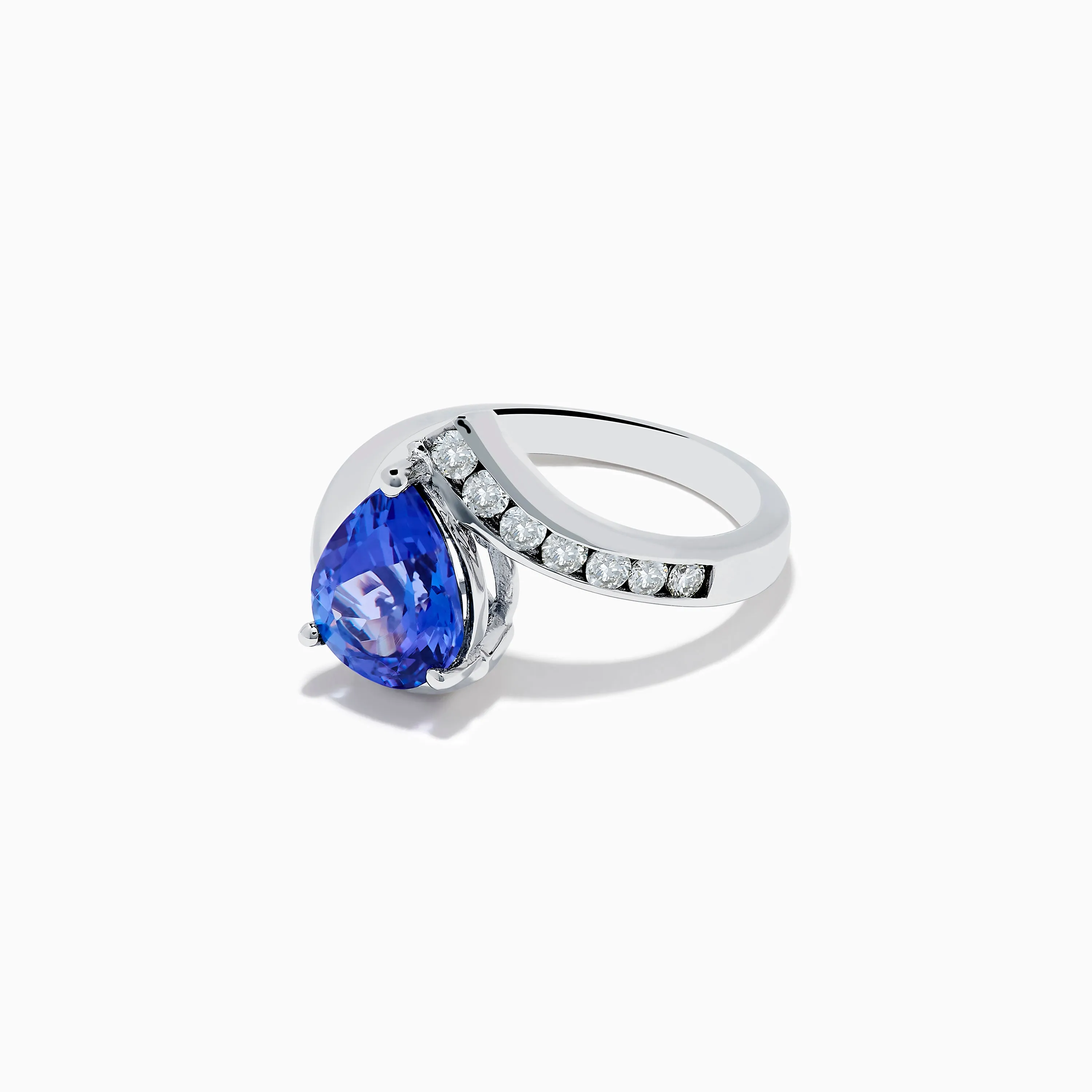 Nahla Siri 14K White Gold Floating Tanzanite and Diamond Ring sold by Effy product image thumbnail 2