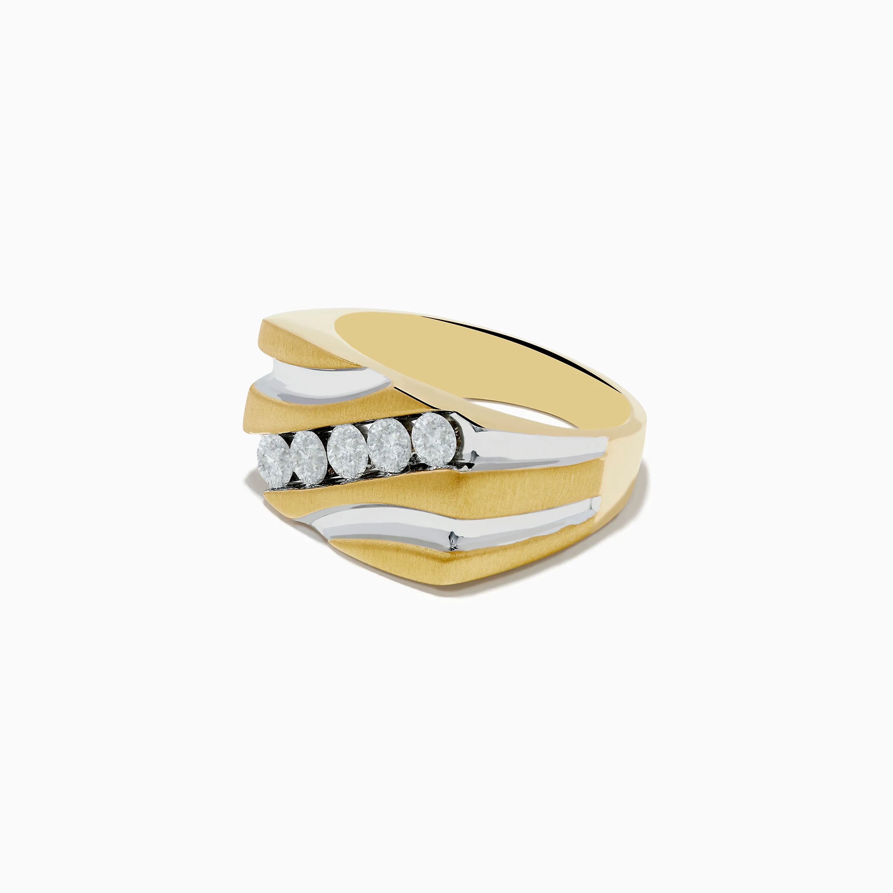 Men's 14K Yellow Gold Diamond Ring sold by Effy product image thumbnail 2