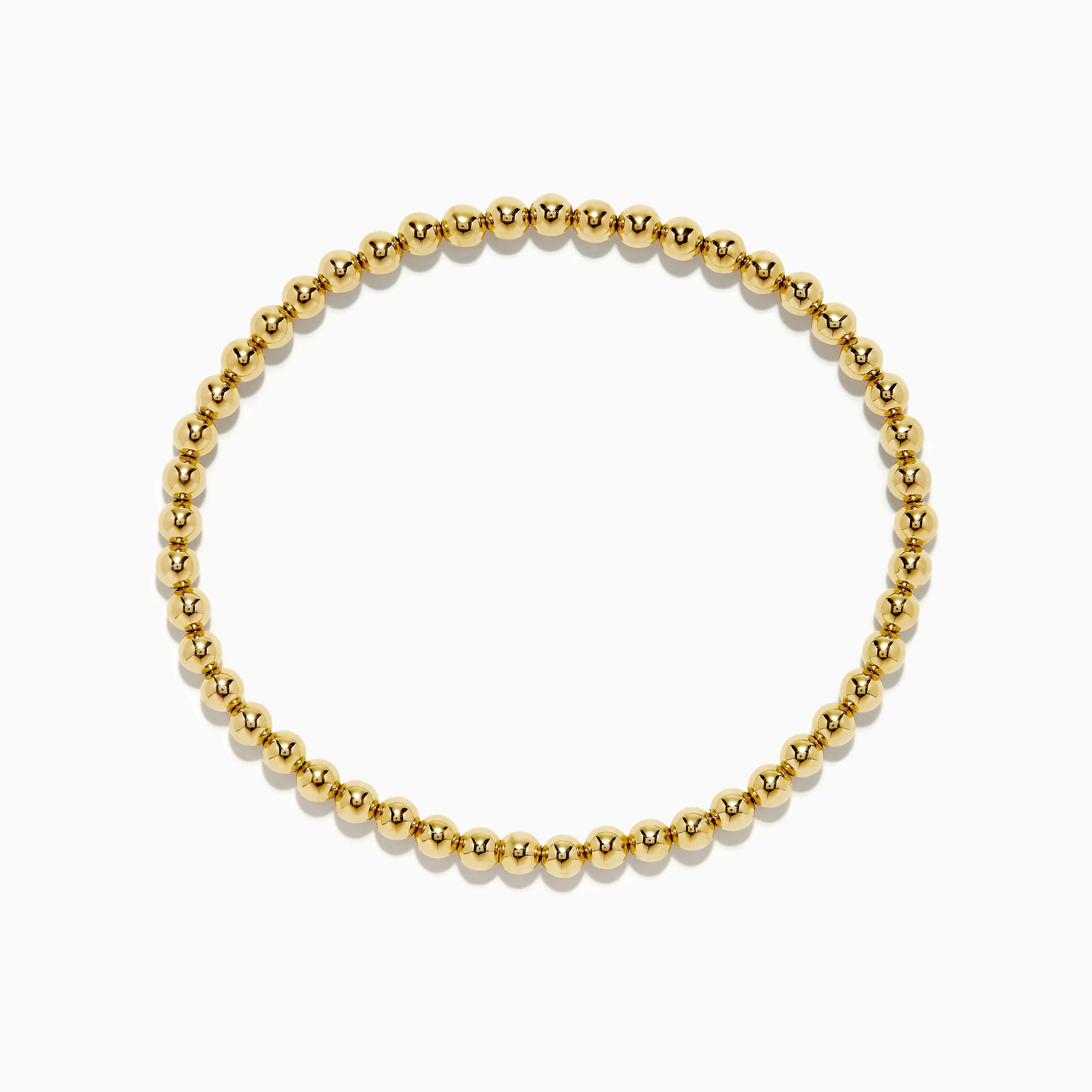 14K Yellow Gold Bead Bracelet sold by Effy