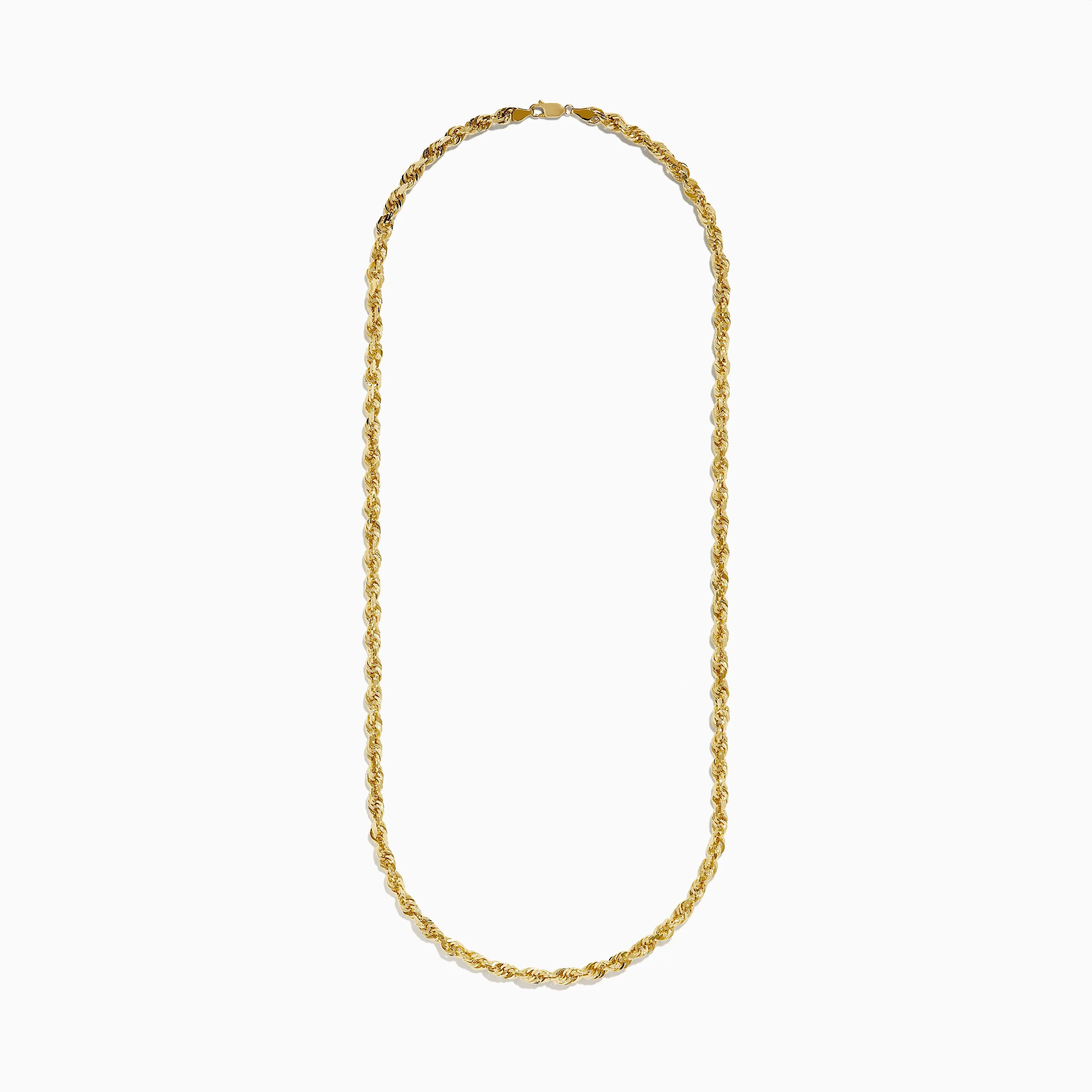 Men's 14K Yellow Gold Rope 26" Chain sold by Effy product image thumbnail 2