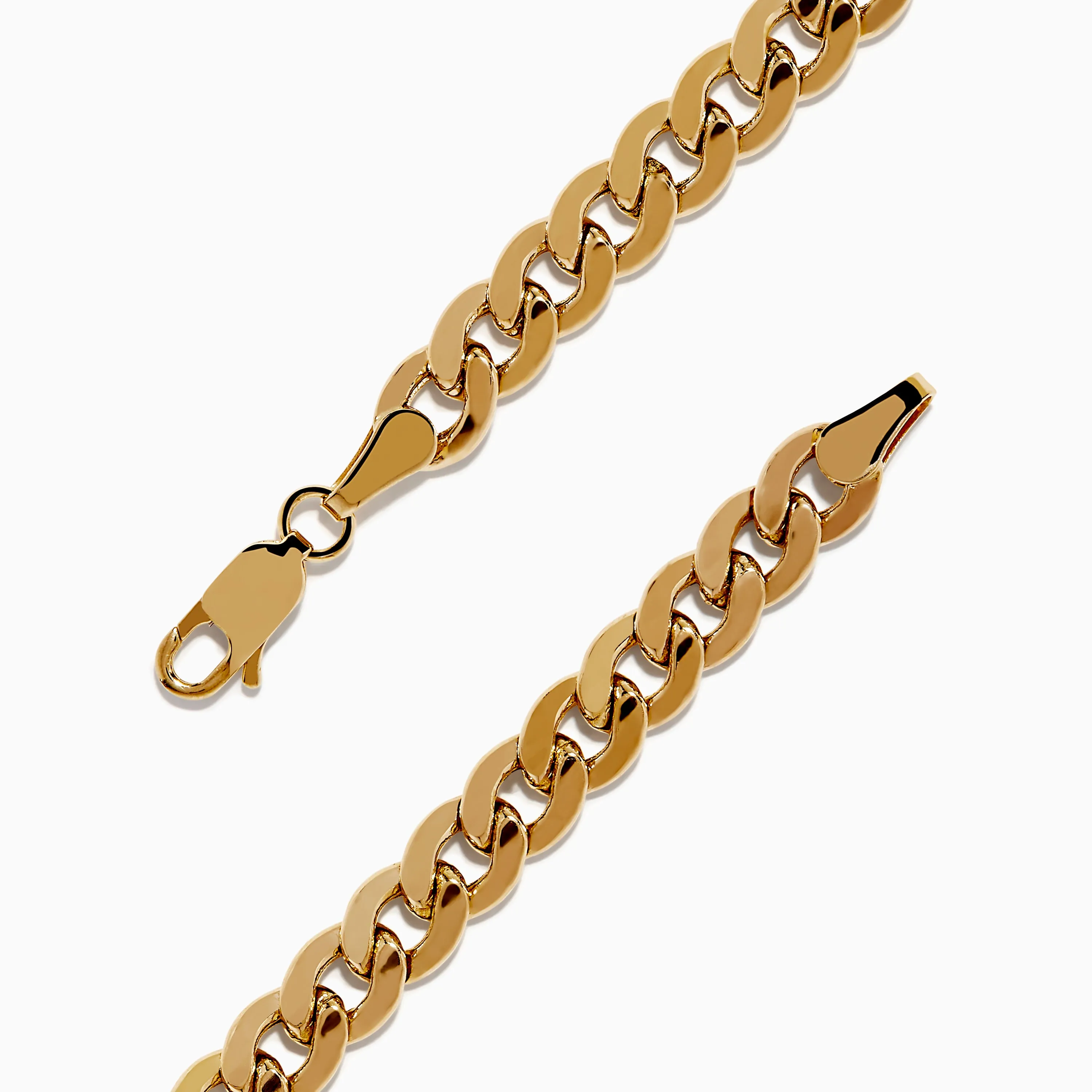 Men's 14K Yellow Gold Diamond Anchor Chain Bracelet sold by Effy product image thumbnail 2