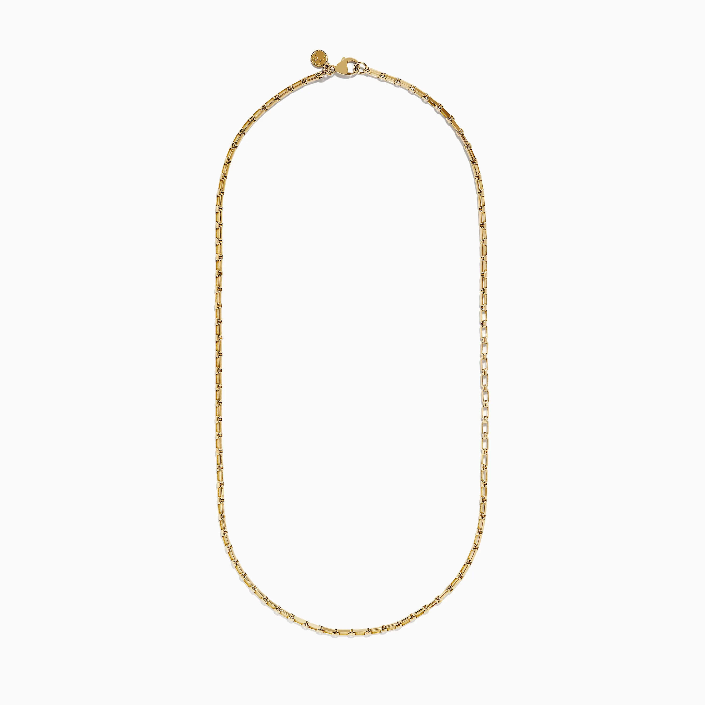 Men's 14K Yellow Gold Luciano Box Chain Necklace, 22'' sold by Effy product image thumbnail 2