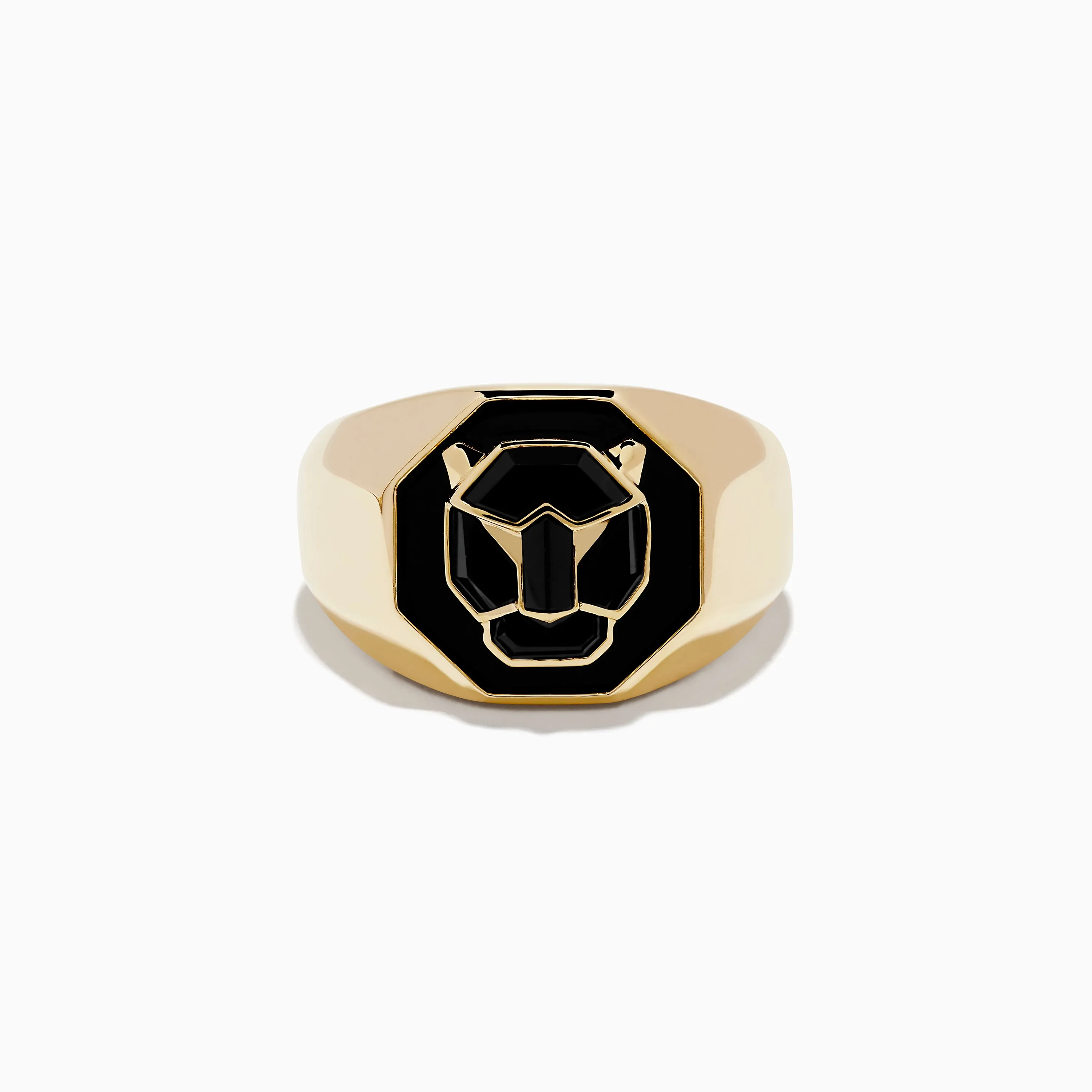 Signature Men's 14K Yellow Gold Onyx Ring sold by Effy