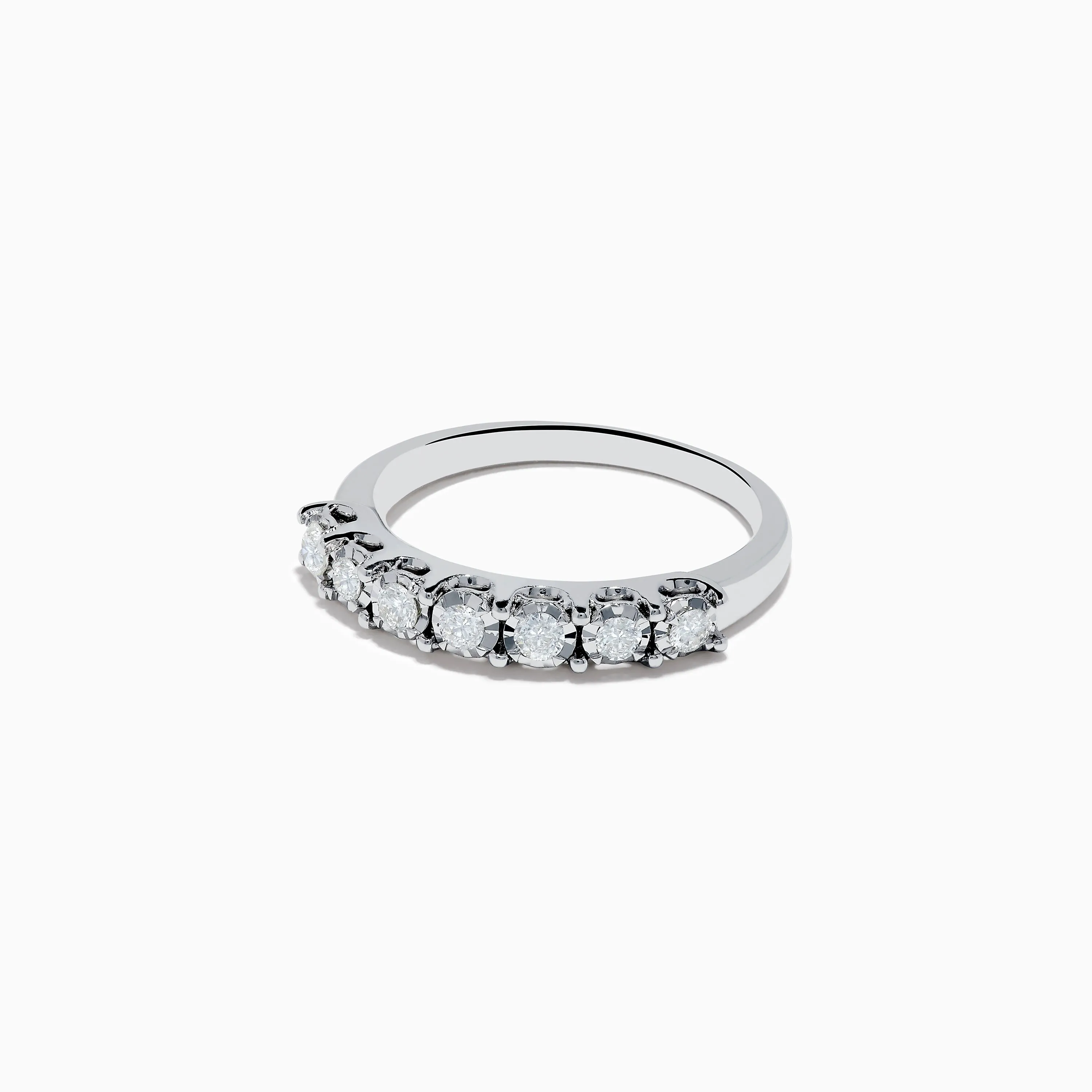 925 Silver Diamond Band Ring sold by Effy product image thumbnail 2