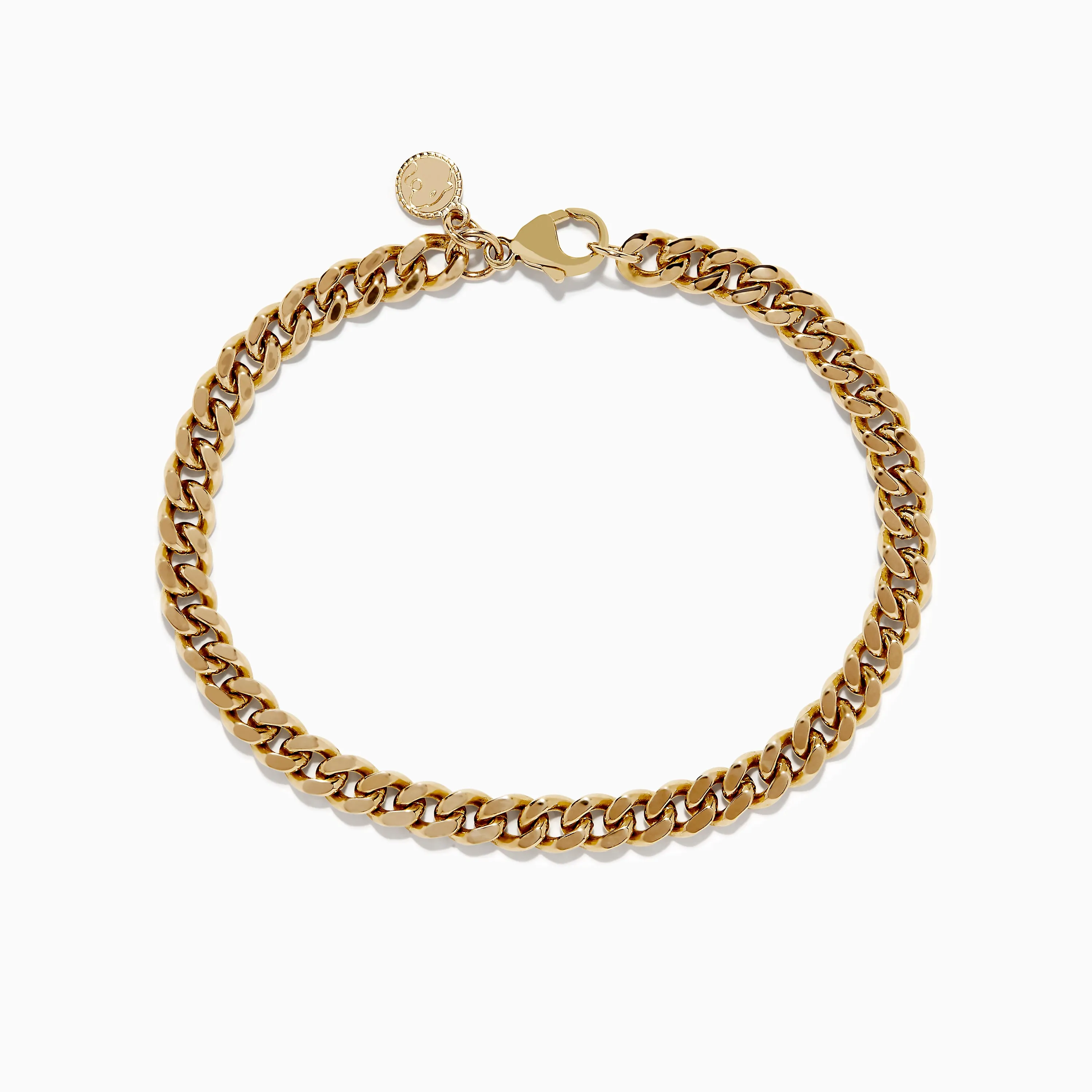 Men's 14K Yellow Gold Chain Bracelet 8.25" sold by Effy