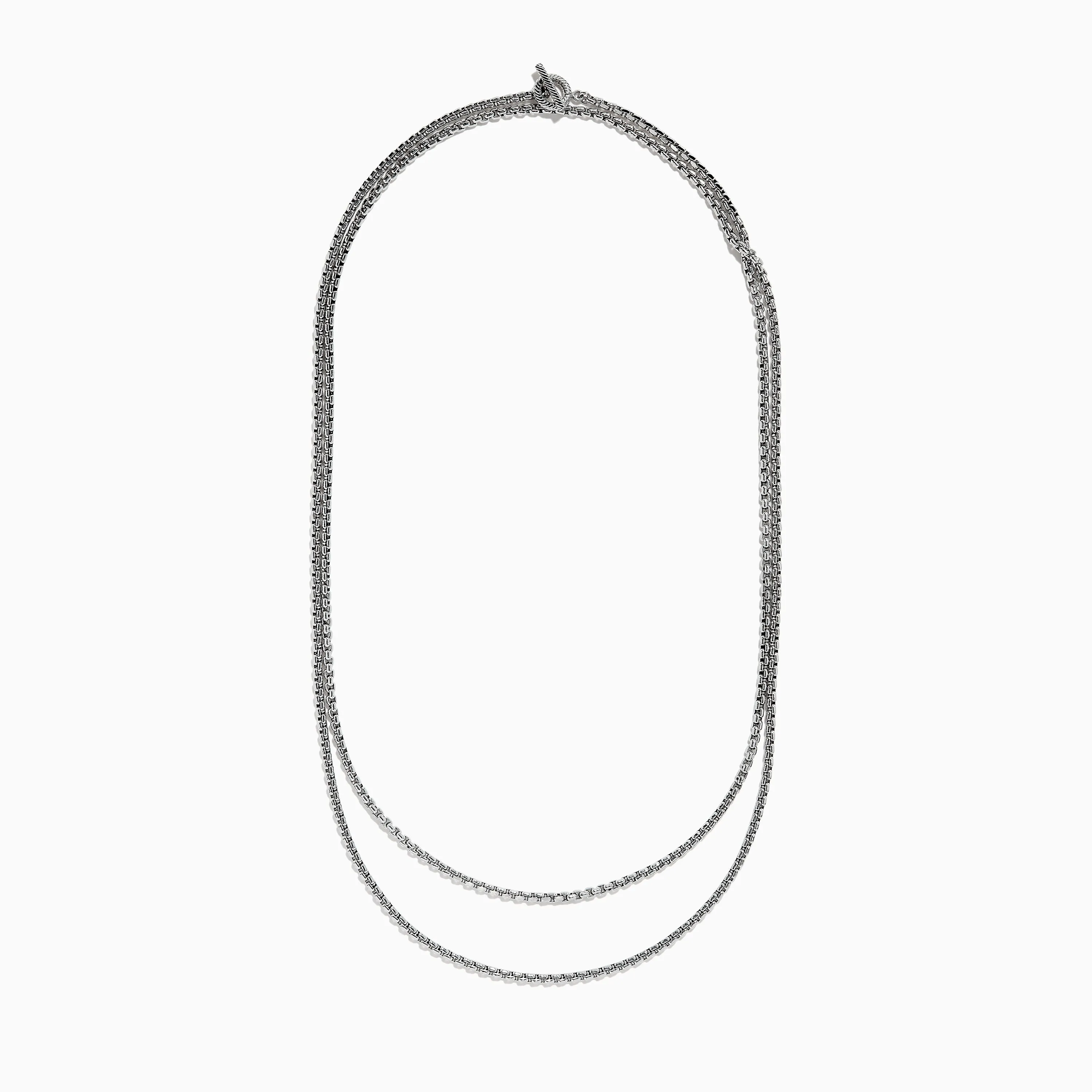Men's 925 Sterling Silver Chain Necklace sold by Effy product image thumbnail 2