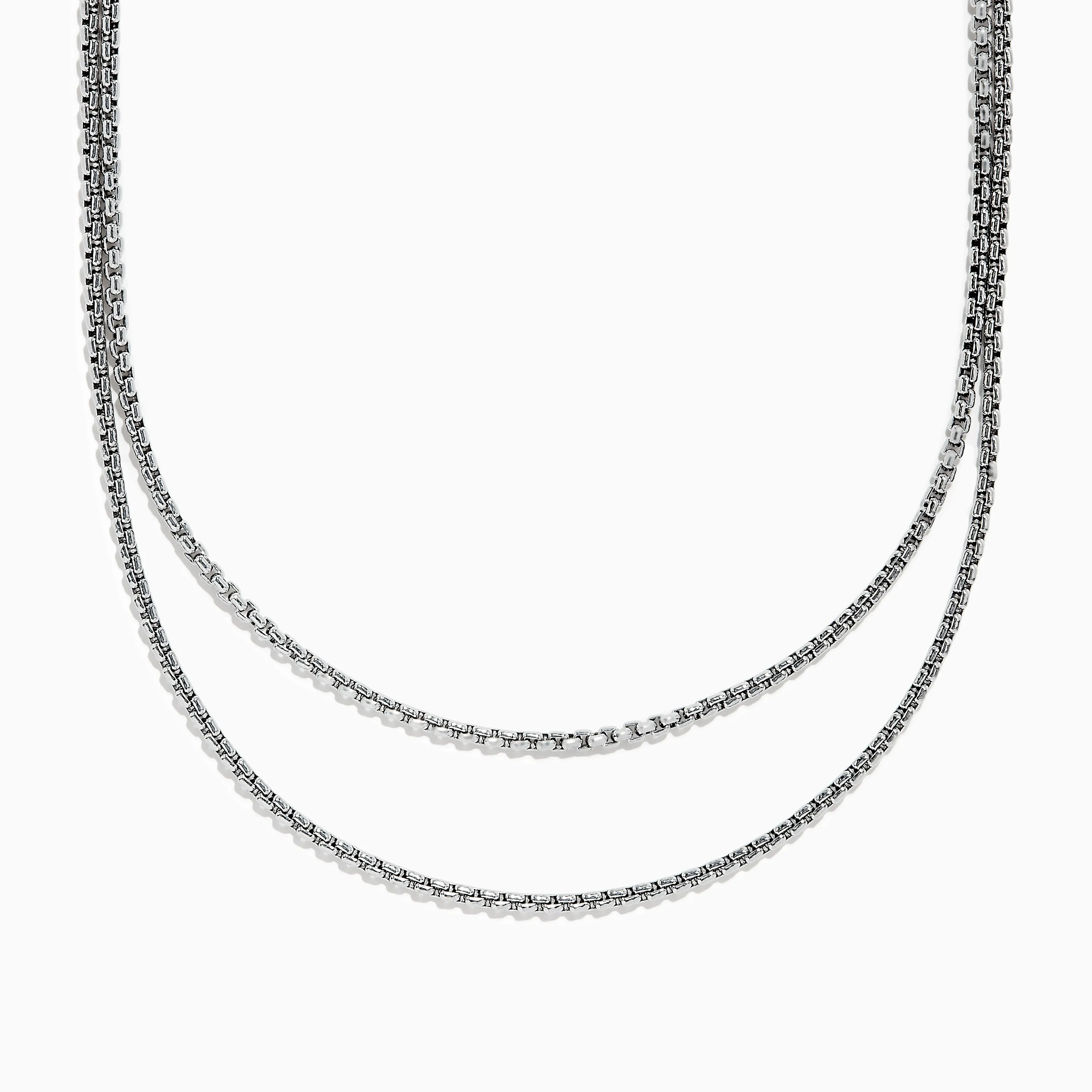 Men's 925 Sterling Silver Chain Necklace sold by Effy