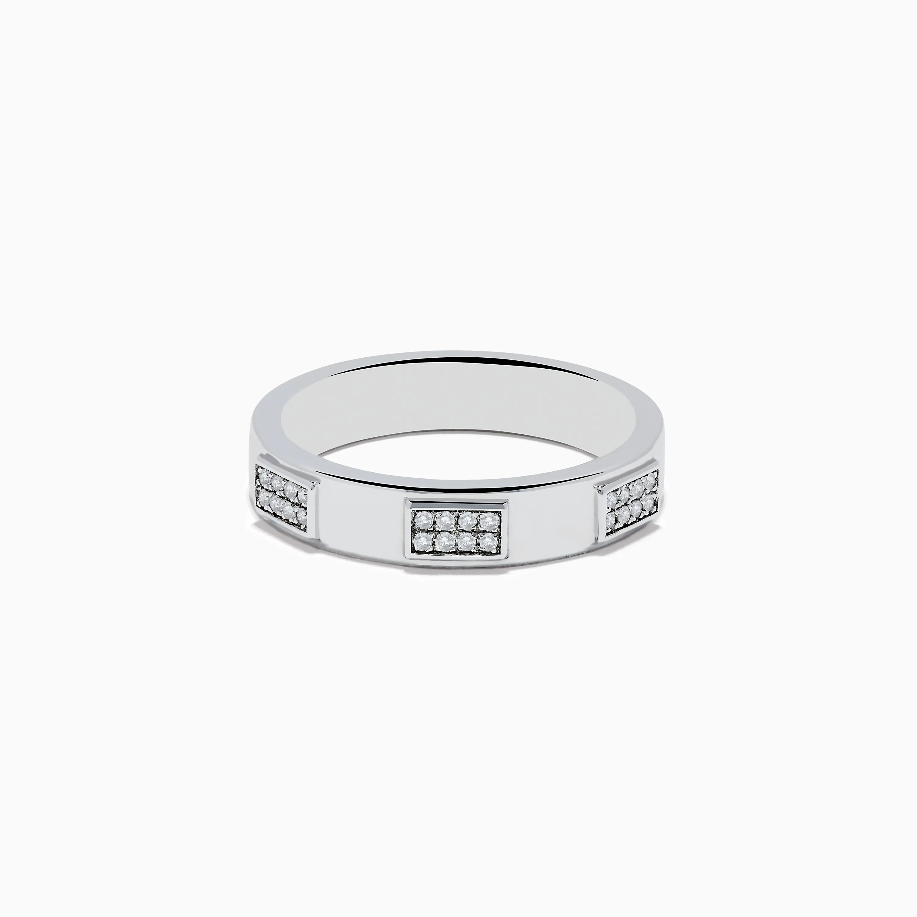 925 Sterling Silver Diamond Ring sold by Effy