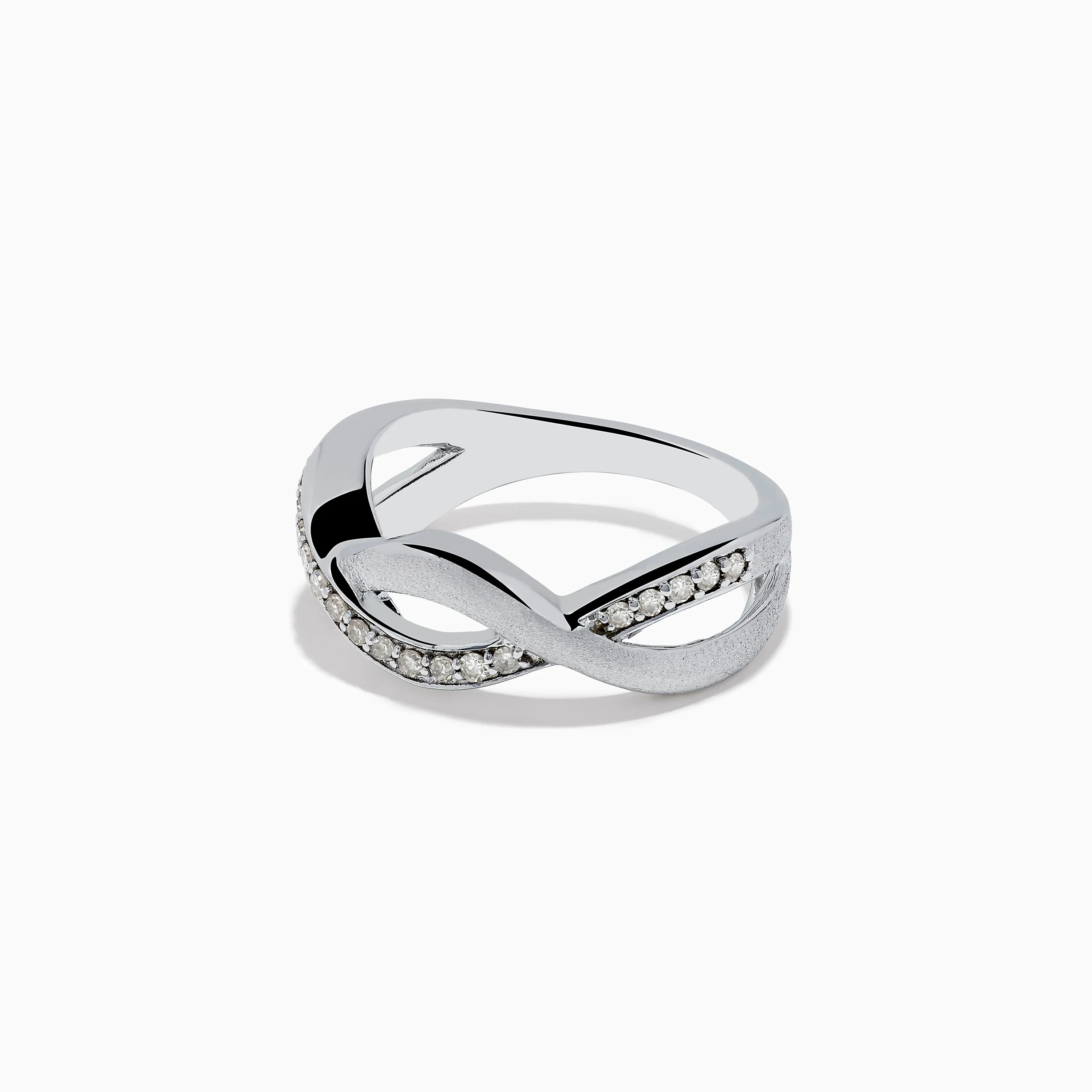 925 Sterling Silver Diamond Ring sold by Effy product image thumbnail 2
