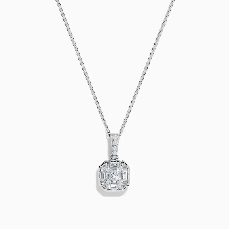 Classique 14K White Gold Pendant sold by Effy