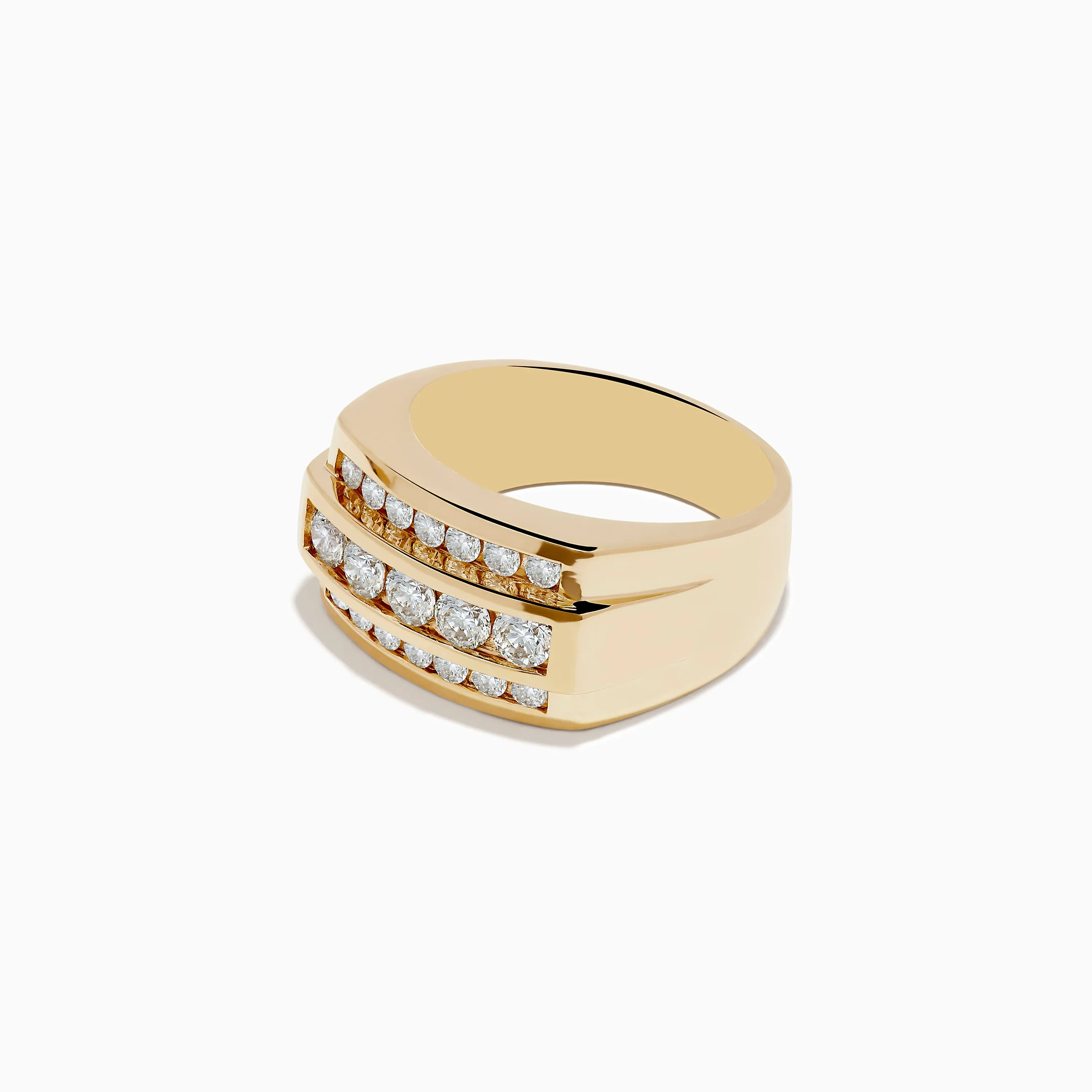 Men's 14K Yellow Gold Diamond Ring sold by Effy product image thumbnail 2