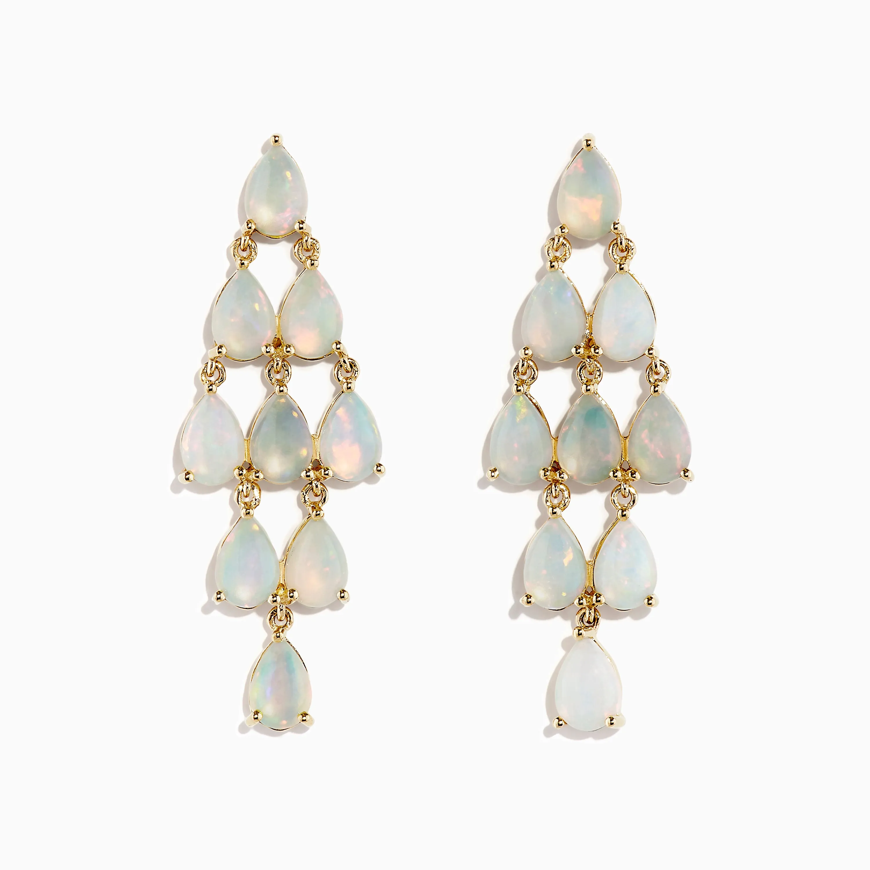 Aurora 14K Yellow Gold Opal Earrings sold by Effy