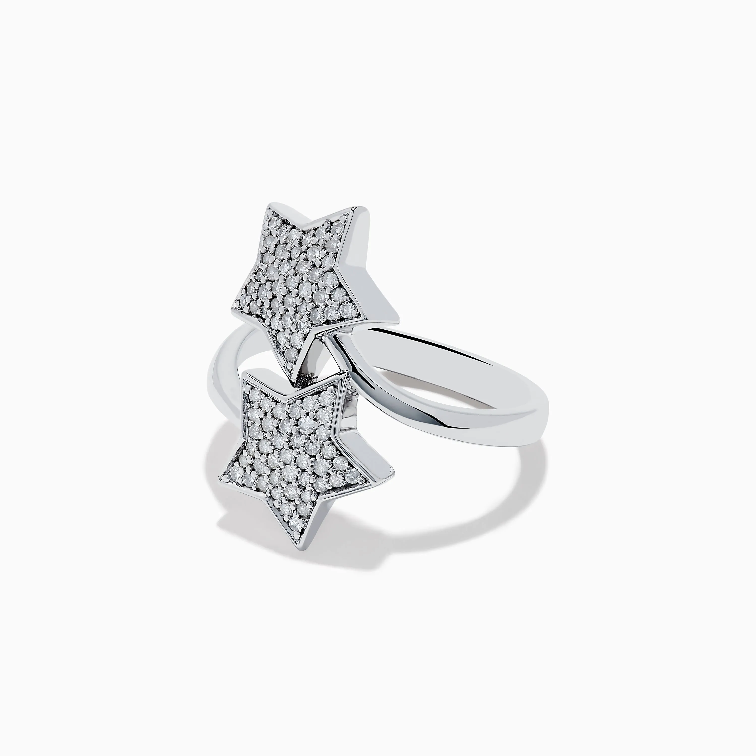 Novelty 925 Sterling Silver and Diamond Star Ring sold by Effy product image thumbnail 2