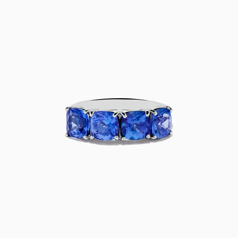 Nahla Siri 925 Silver Tanzanite Ring sold by Effy