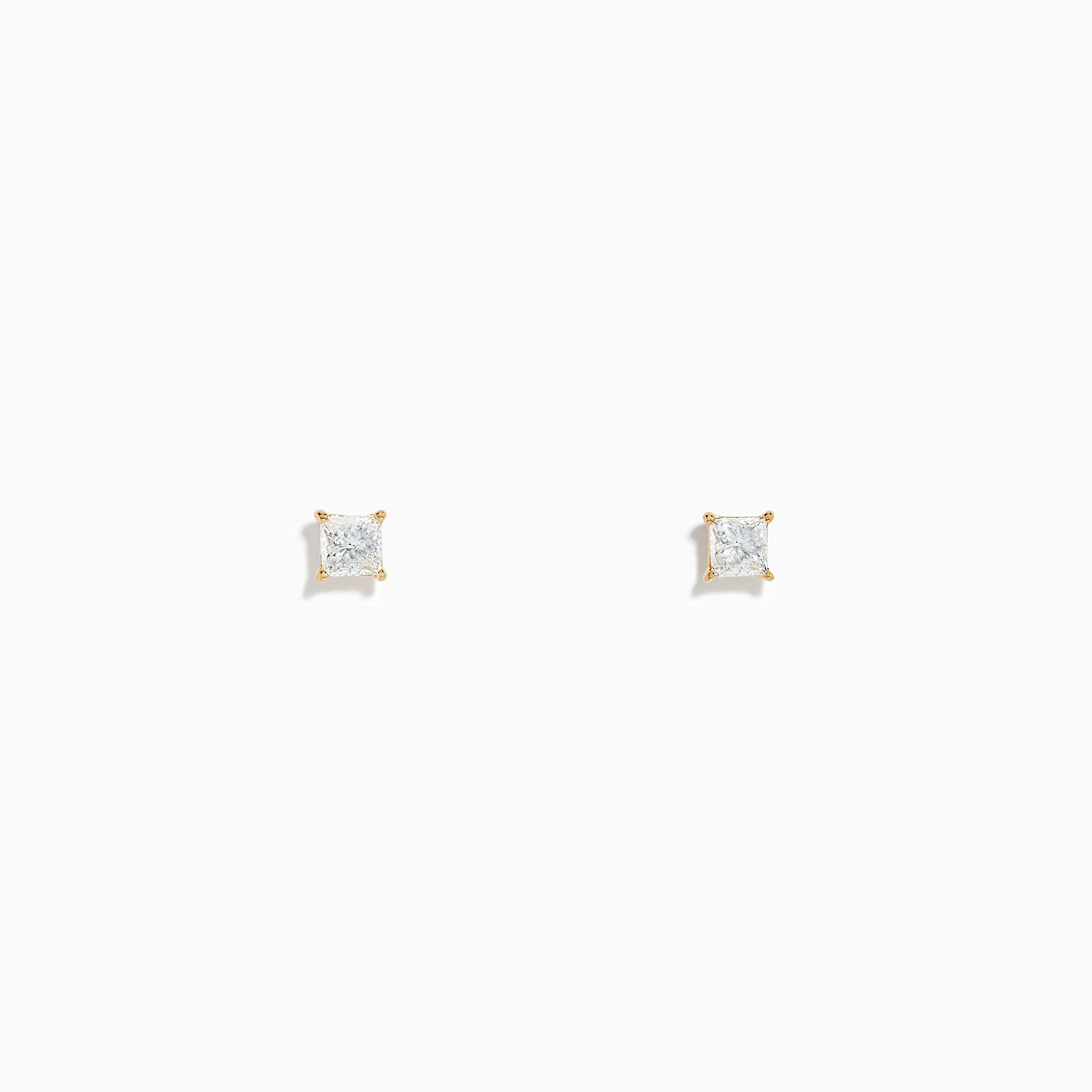 14K Yellow Gold Diamond Solitaire Stud Earrings, 0.25 TCW sold by Effy