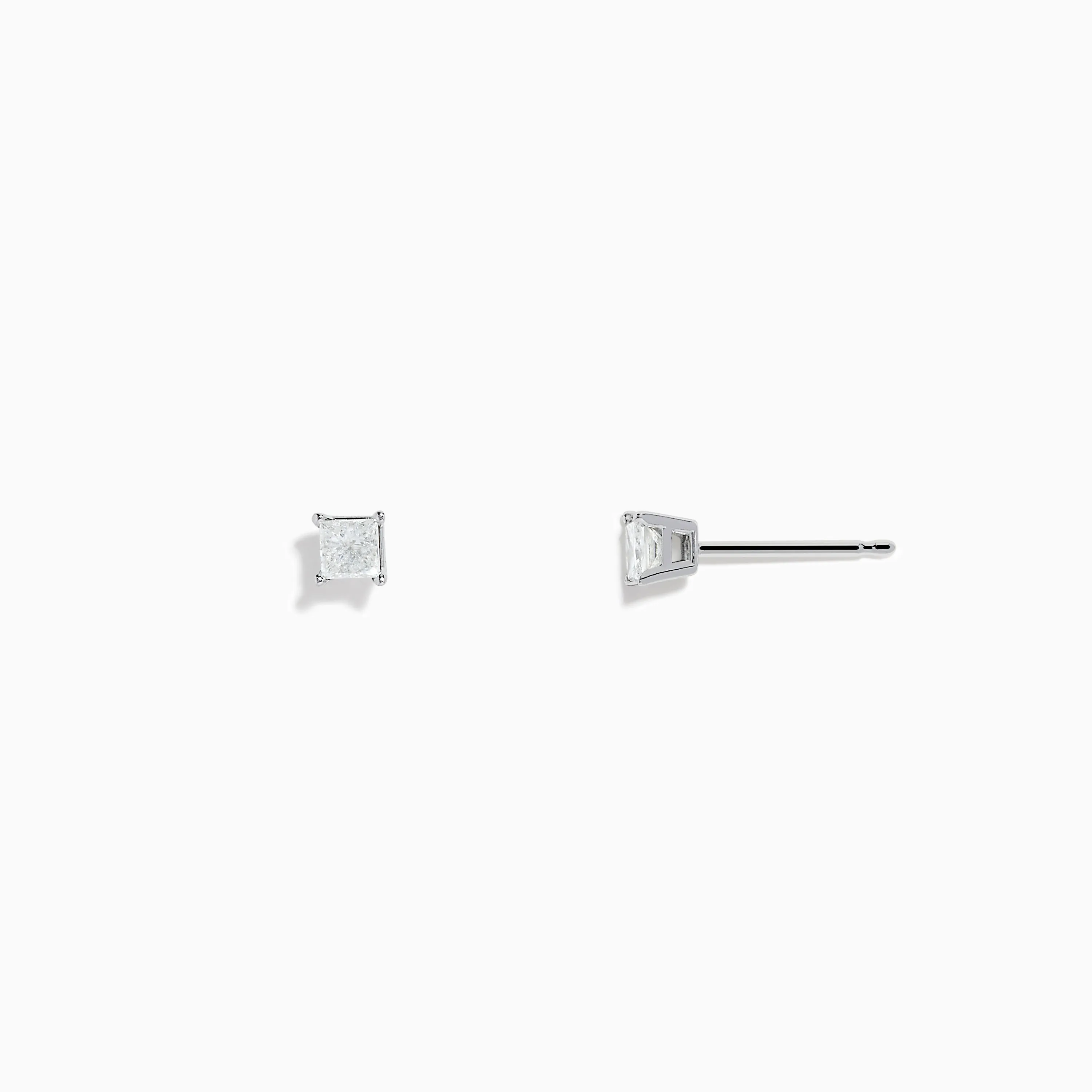 14K White Gold Diamond Solitaire Stud Earrings, 0.25 TCW sold by Effy product image thumbnail 2