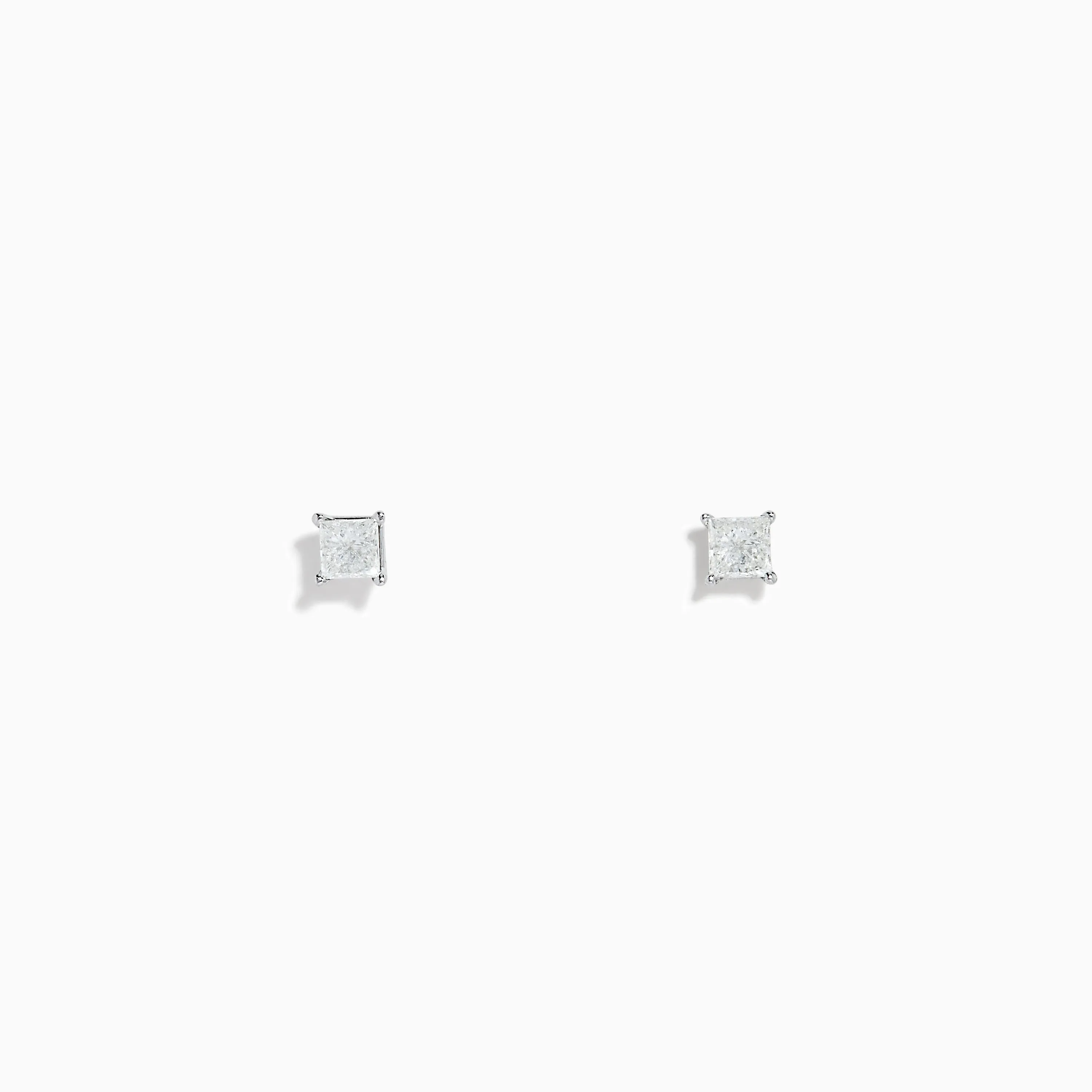 14K White Gold Diamond Solitaire Stud Earrings, 0.25 TCW sold by Effy