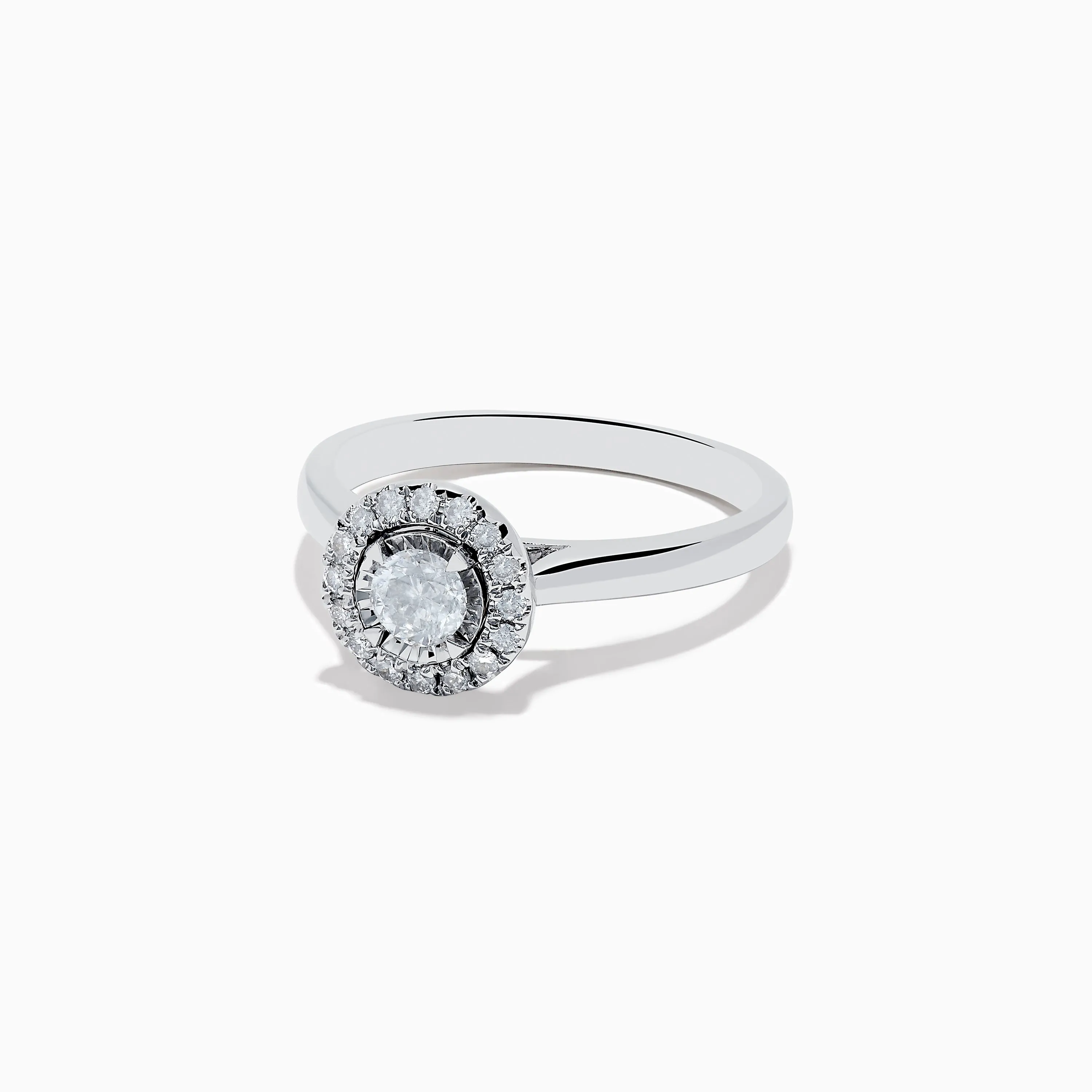 Pave Classica 14K White Gold Diamond Ring sold by Effy product image thumbnail 2