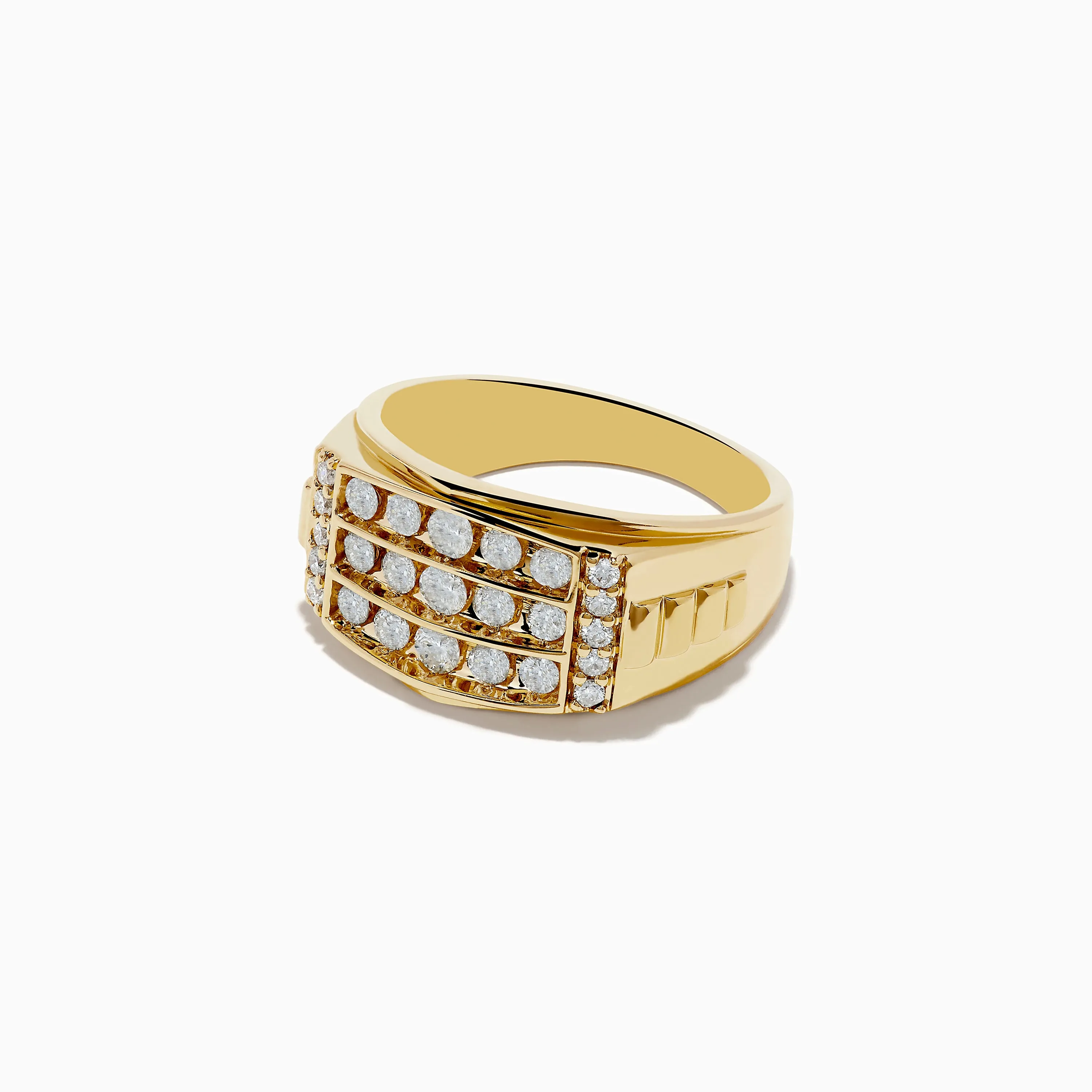 Men's 14K Yellow Gold Diamond Ring sold by Effy product image thumbnail 2
