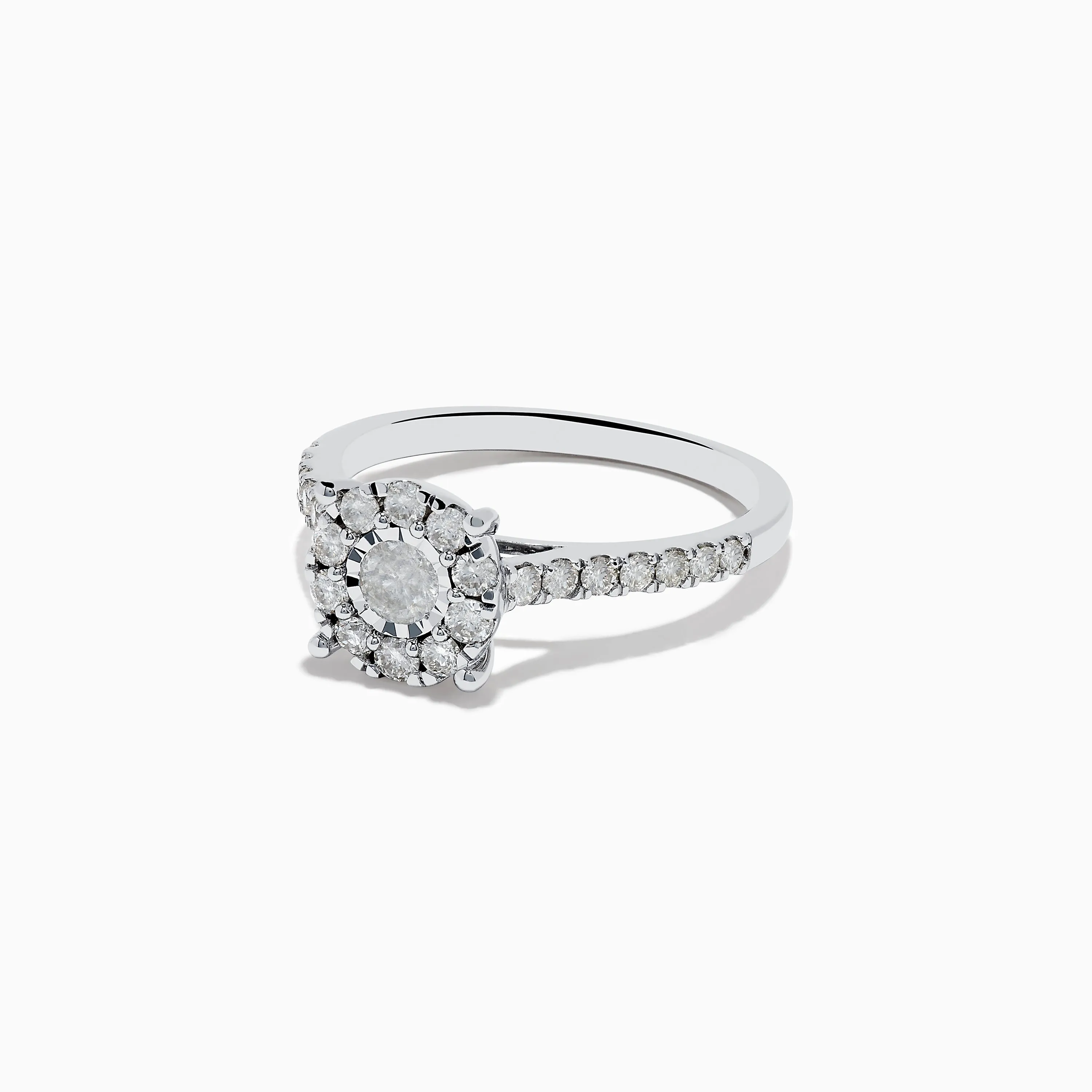 Bouquet 14K White Gold Diamond Cluster Ring 0.73 TCW sold by Effy product image thumbnail 2