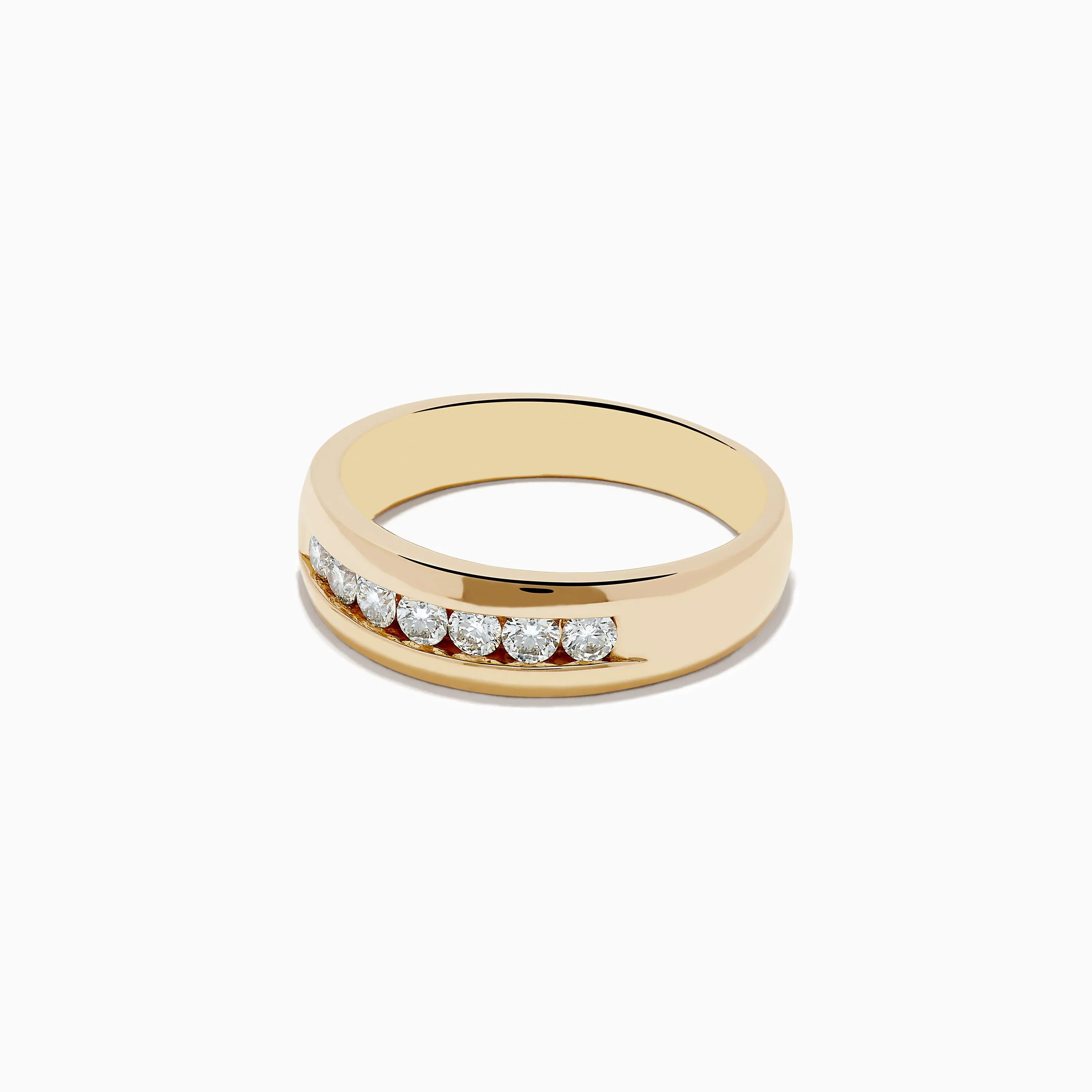 Men's 14K Yellow Gold Diamond Channel Set Ring sold by Effy product image thumbnail 2