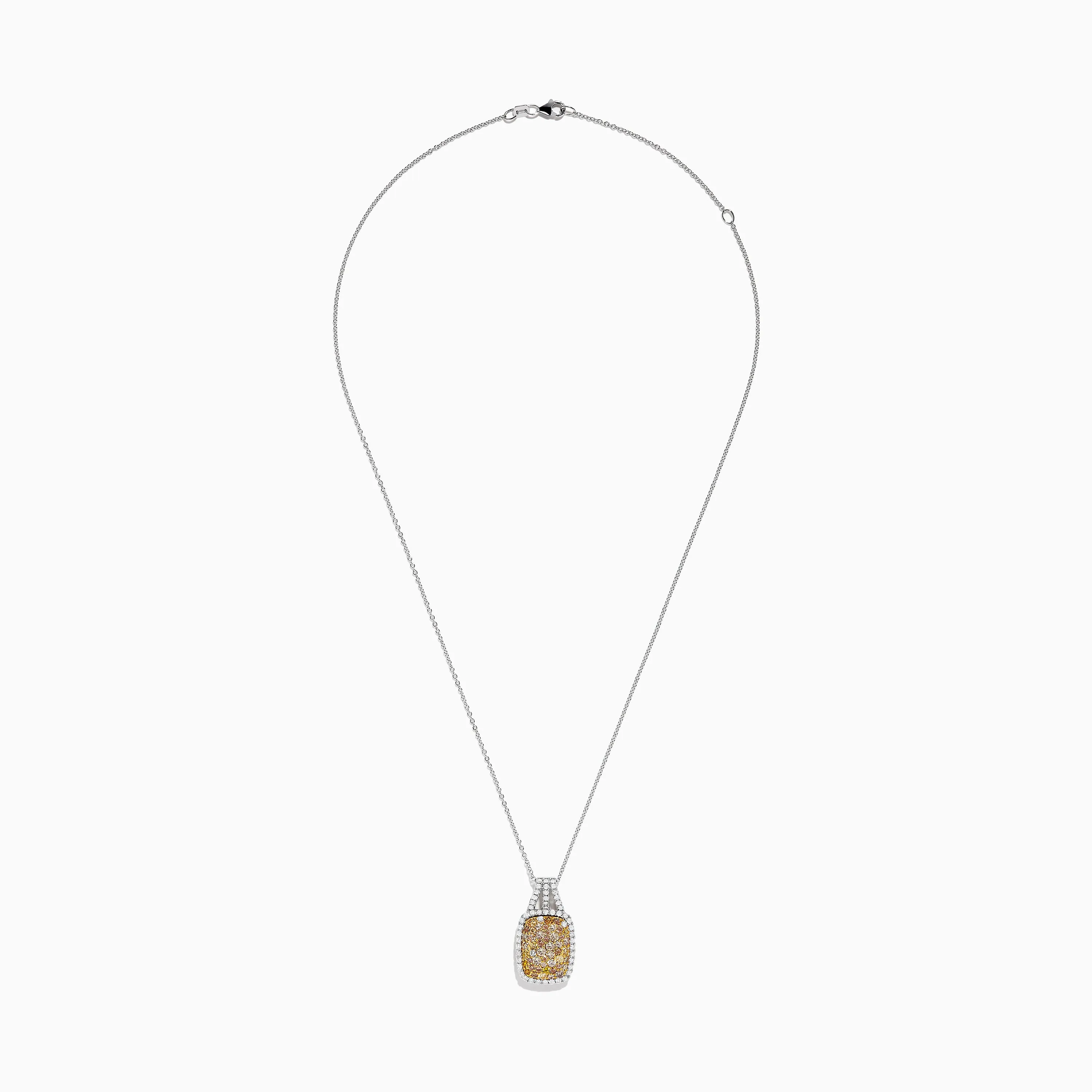 Canare 14K 2-Tone Gold Yellow and White Diamond Pendant sold by Effy product image thumbnail 2