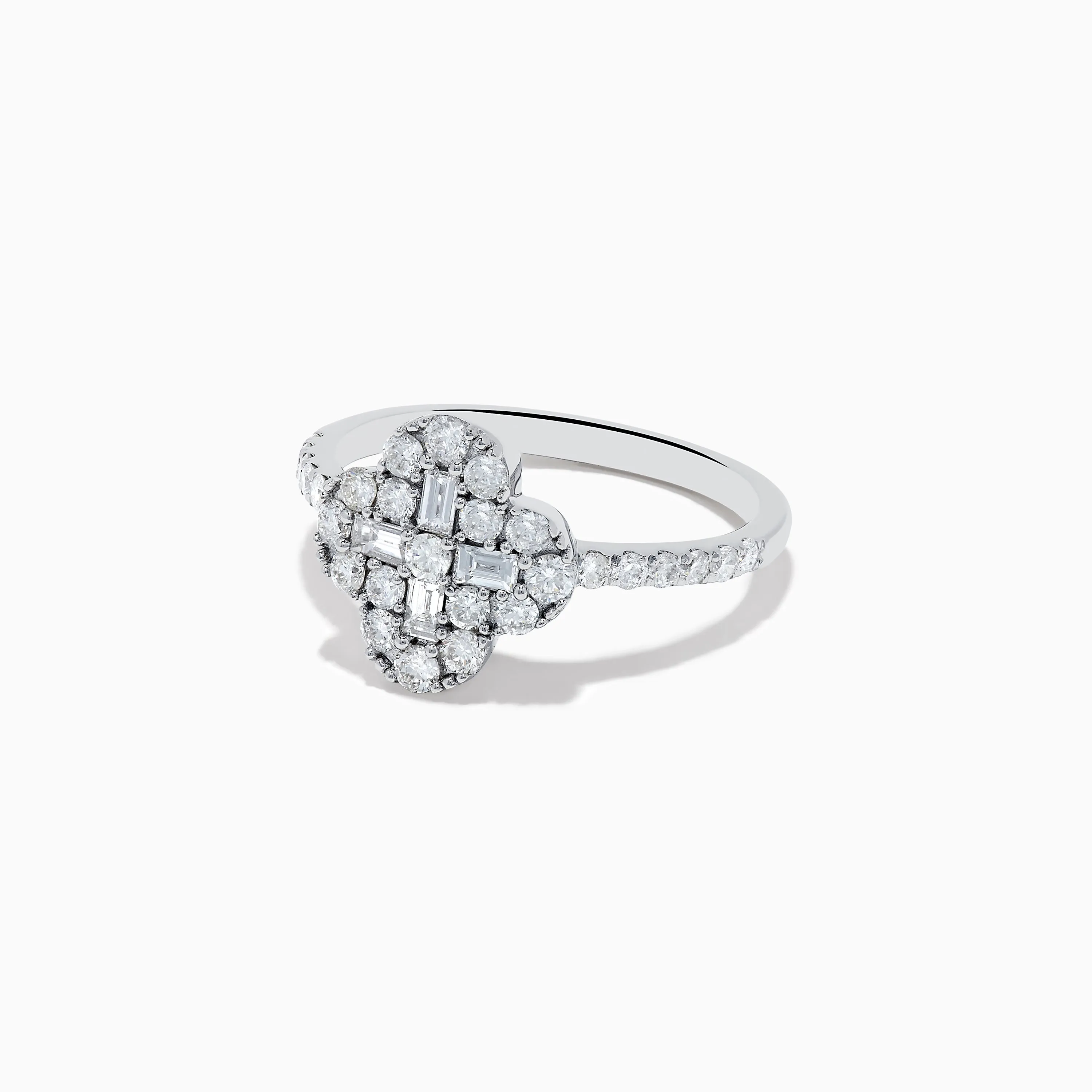 Classique 14K White Gold Diamond Ring sold by Effy product image thumbnail 2