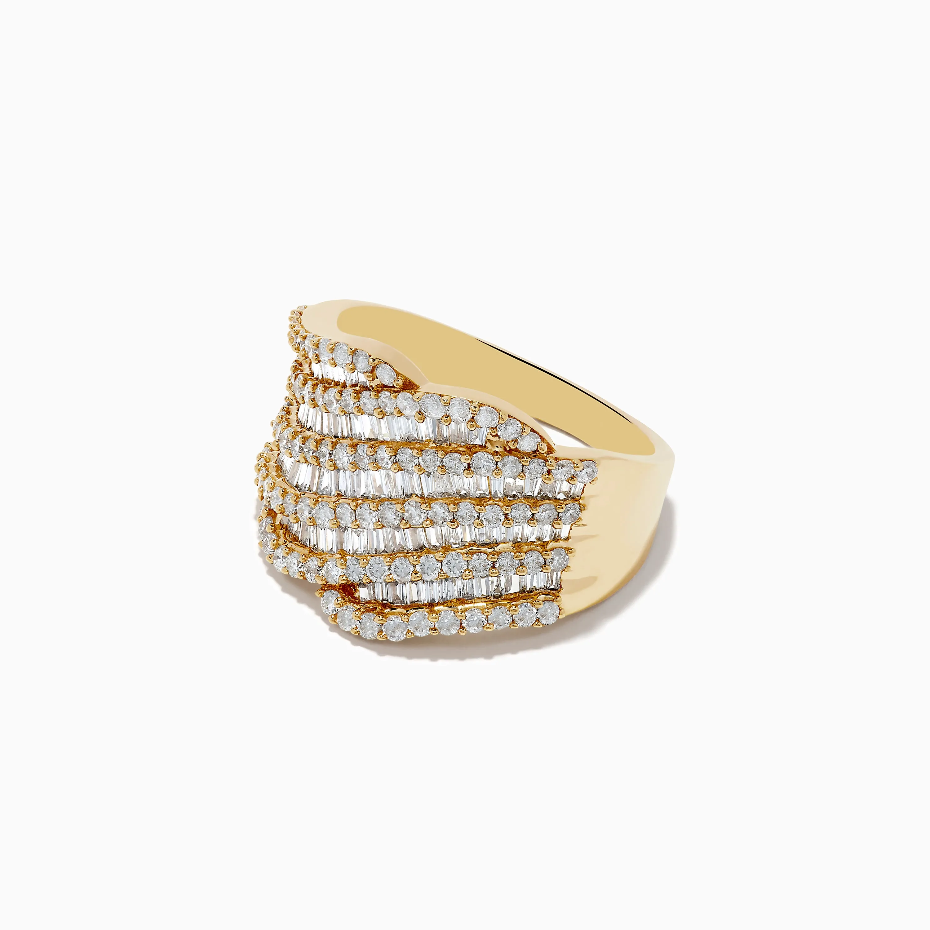 D'Oro 14K Yellow Gold Diamond Ring sold by Effy product image thumbnail 2
