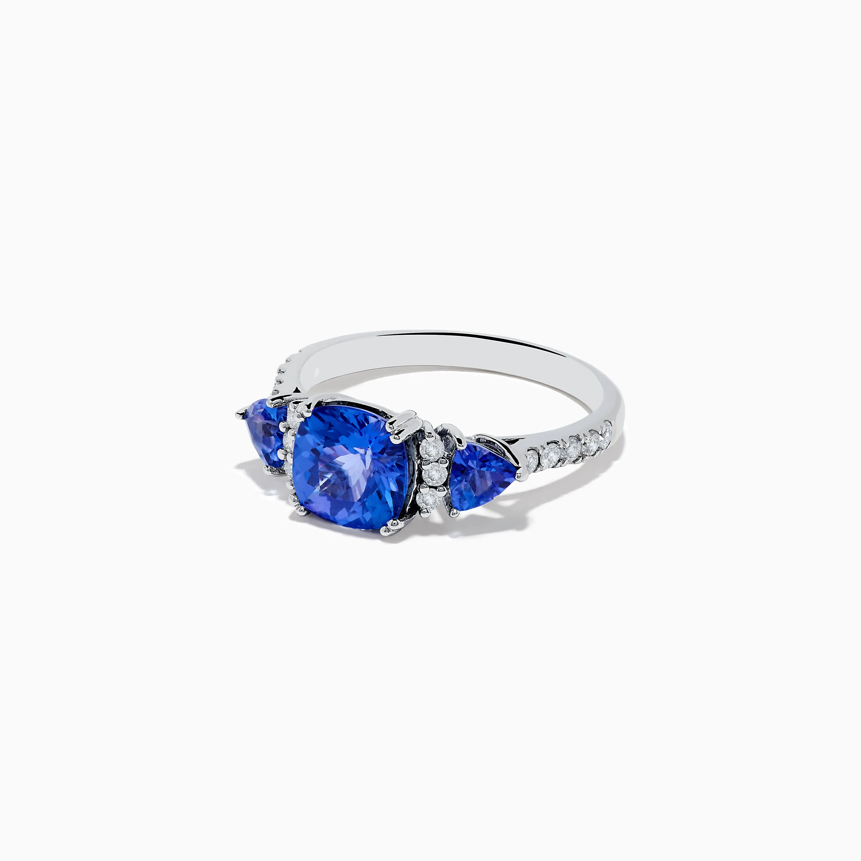 Nahla Siri 14K White Gold Tanzanite and Diamond Ring sold by Effy product image thumbnail 2