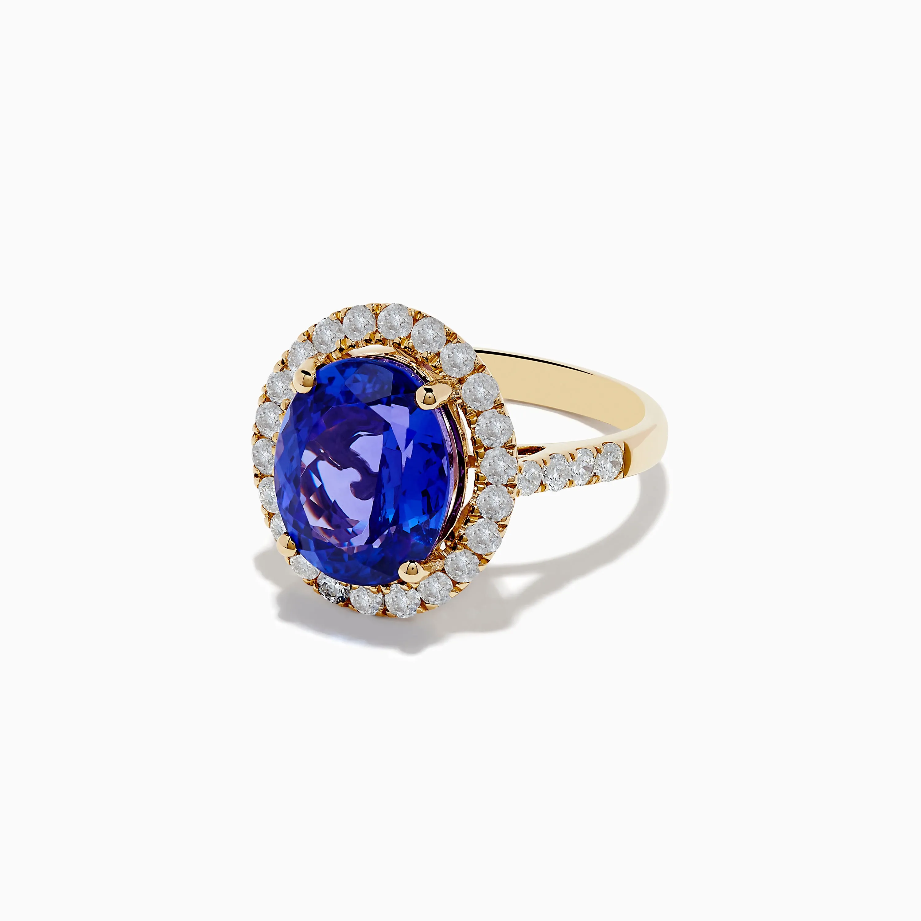 Nahla Siri 14K Yellow Gold Tanzanite and Diamond Ring sold by Effy product image thumbnail 2