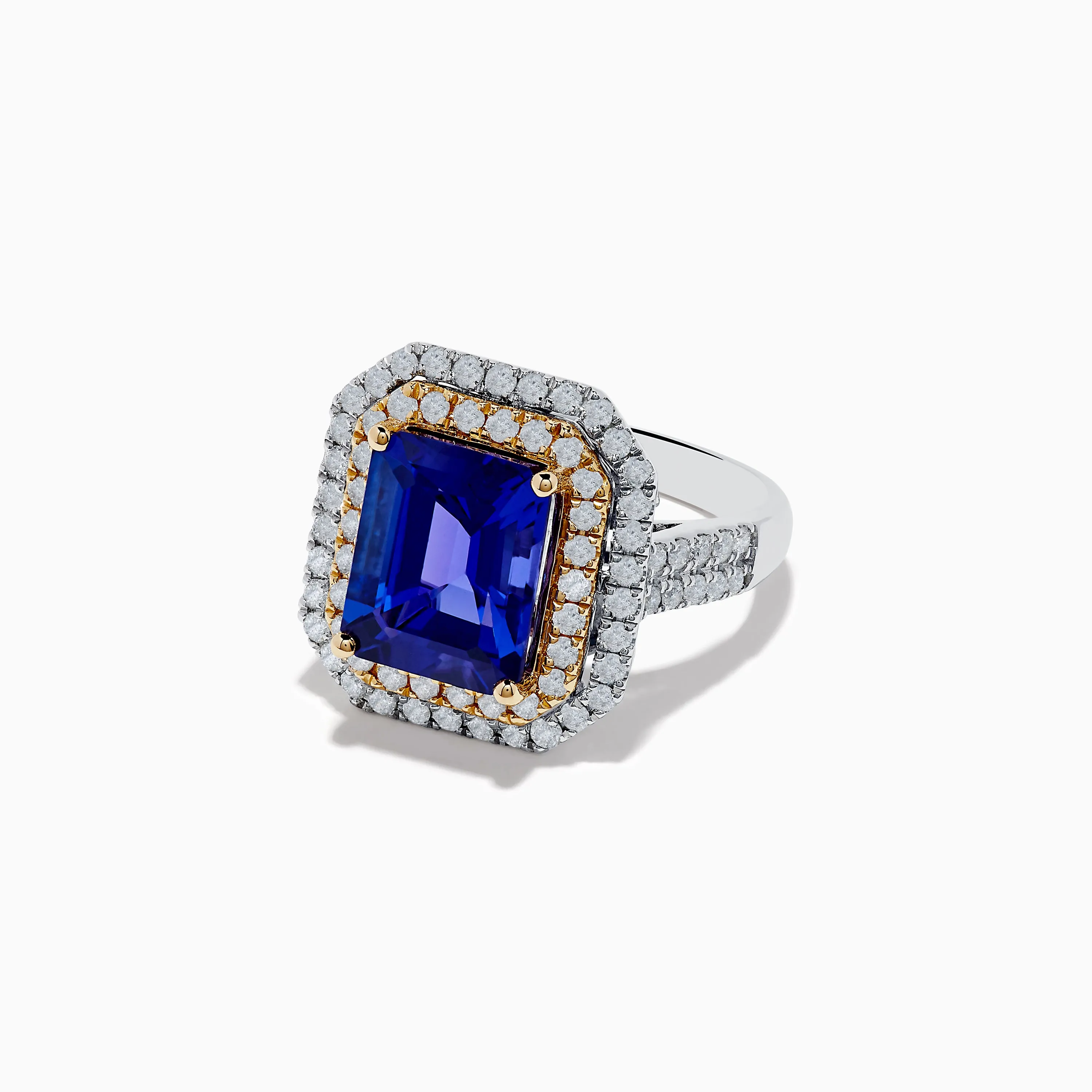 Nahla Siri 14K Two Tone Gold Tanzanite and Diamond Ring sold by Effy product image thumbnail 2