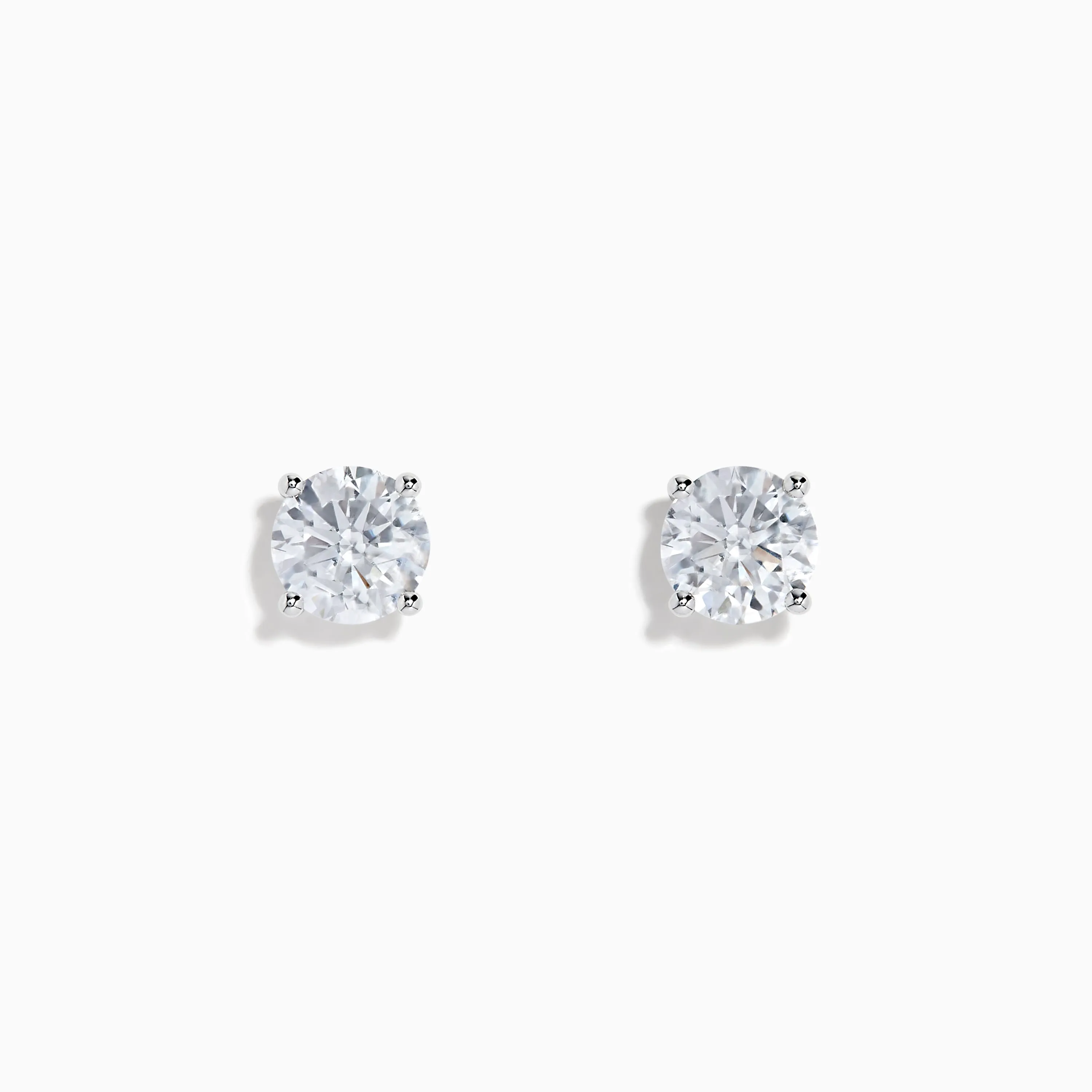 Lab Grown Diamond 3.00ct Stud Earrings in 14K White Gold sold by Effy
