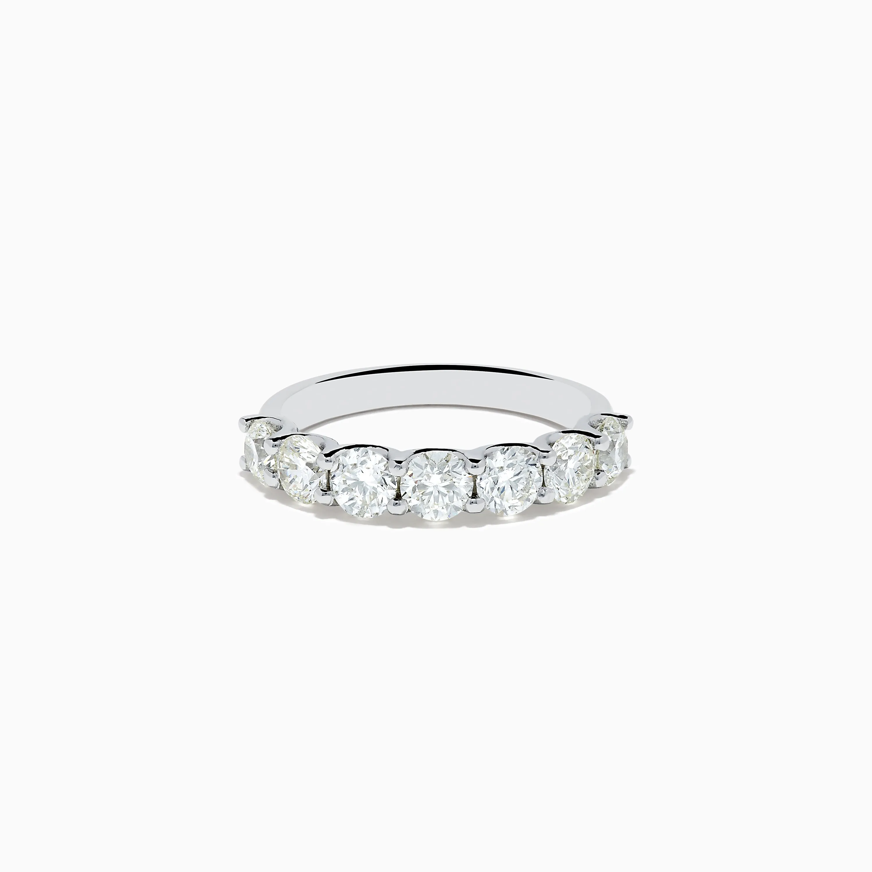 Pave Classica 14K White Gold Round Brilliant Diamond Band 1.72 TCW sold by Effy