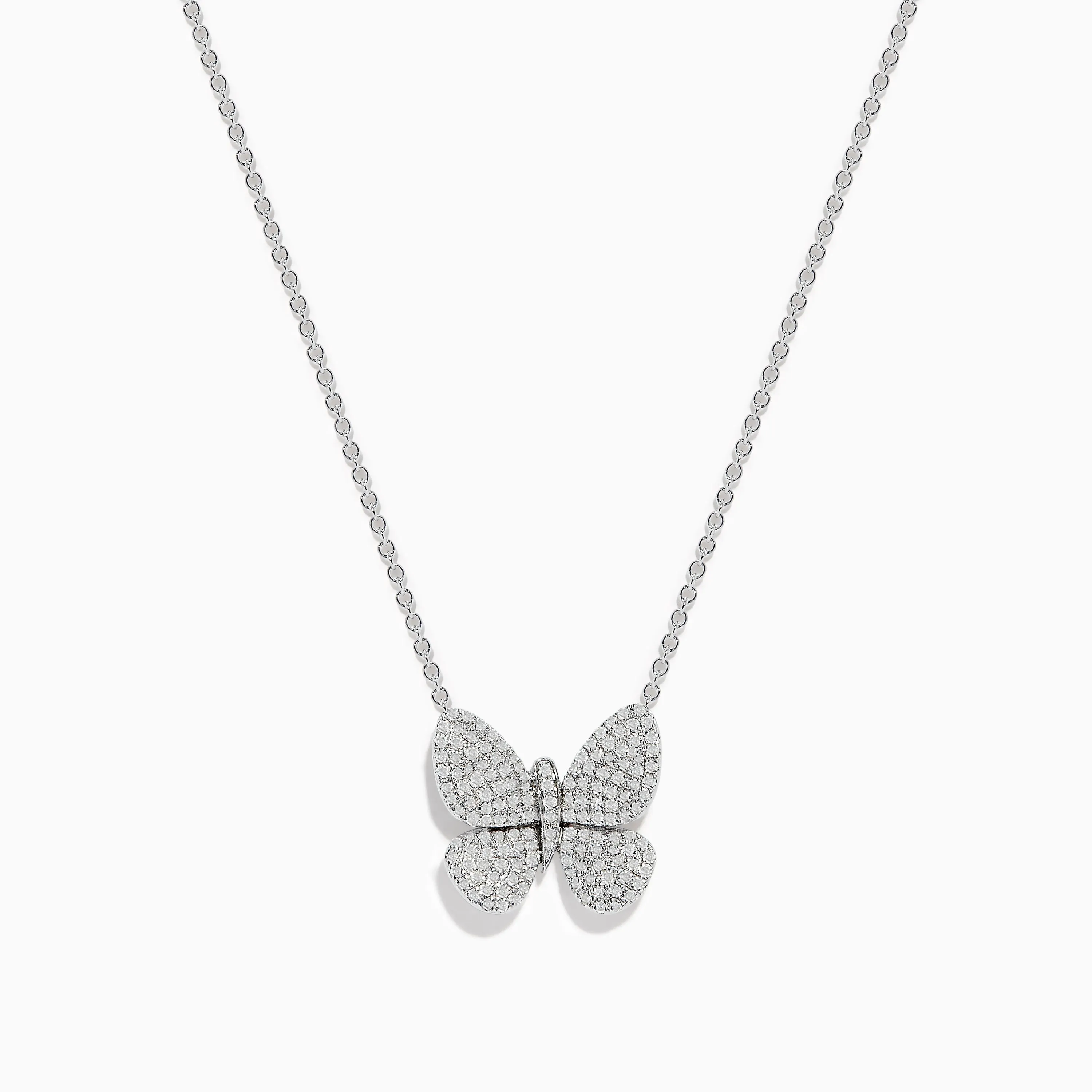 925 Sterling Silver Butterfly Necklace sold by Effy