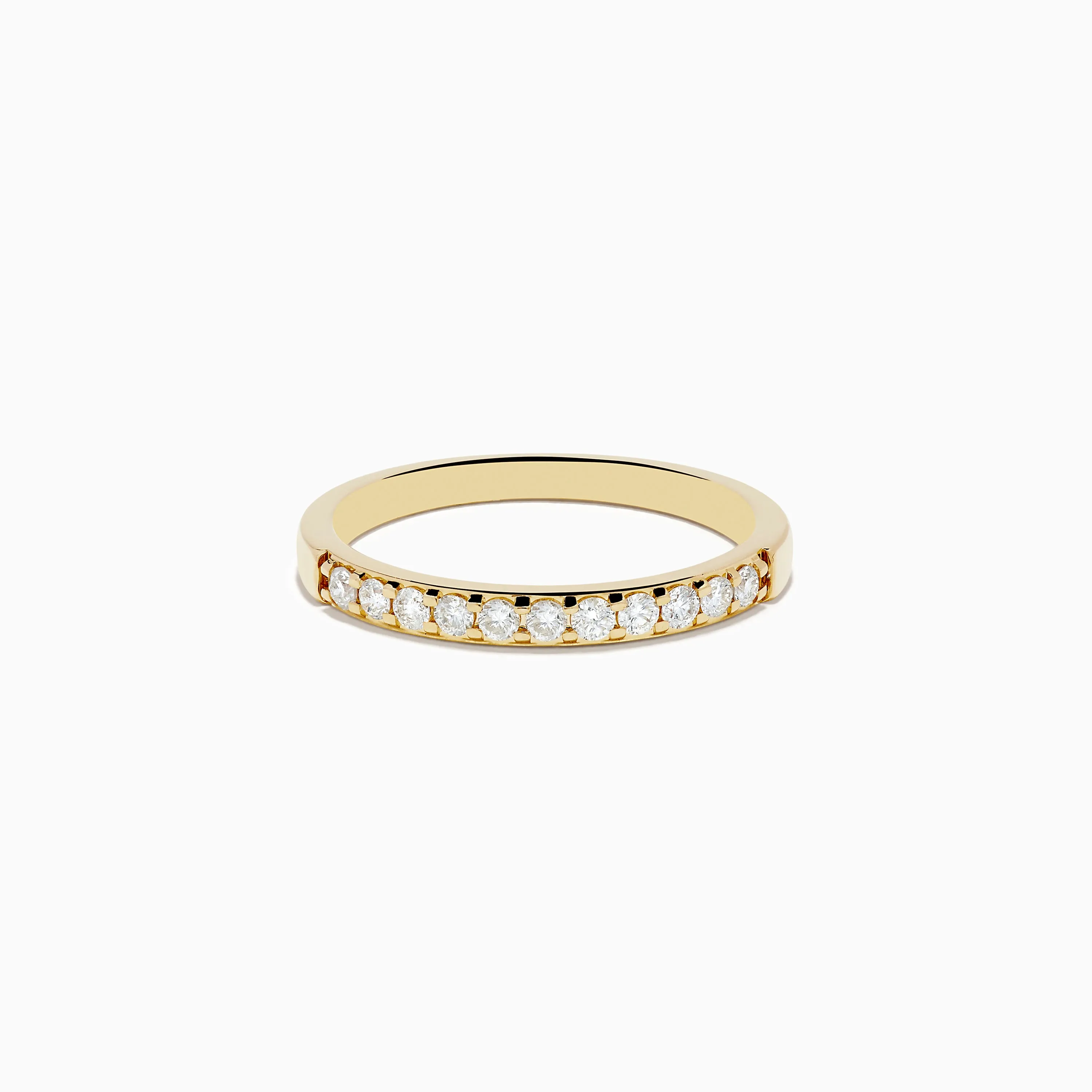 D'Oro 14K Yellow Gold Diamond Band 0.24 TCW sold by Effy