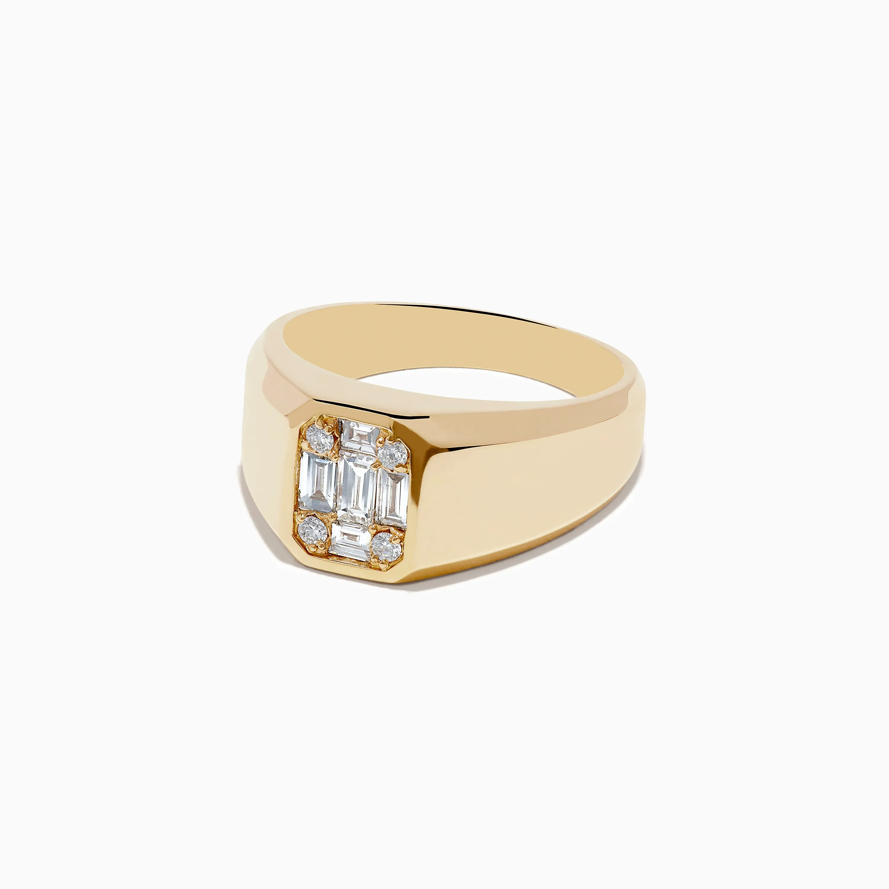 Men's 14K Yellow Gold Diamond Ring sold by Effy product image thumbnail 2