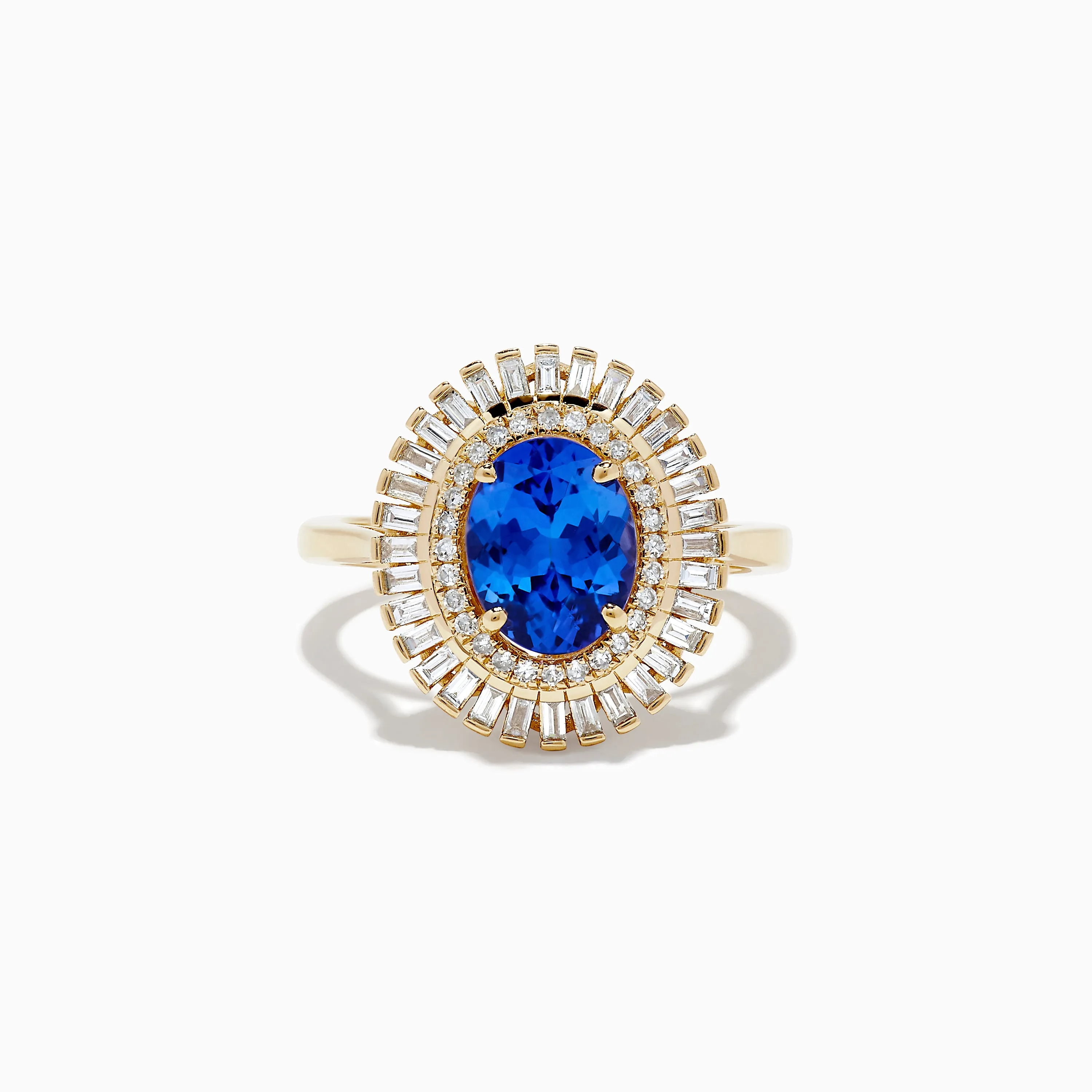 Nahla Siri 14K Yellow Gold Tanzanite and Diamond Ring sold by Effy