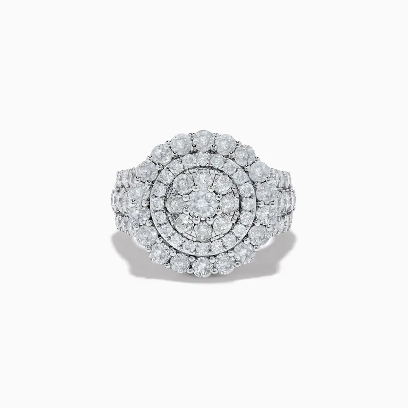 Bouquet 14K White Gold Diamond Ring sold by Effy