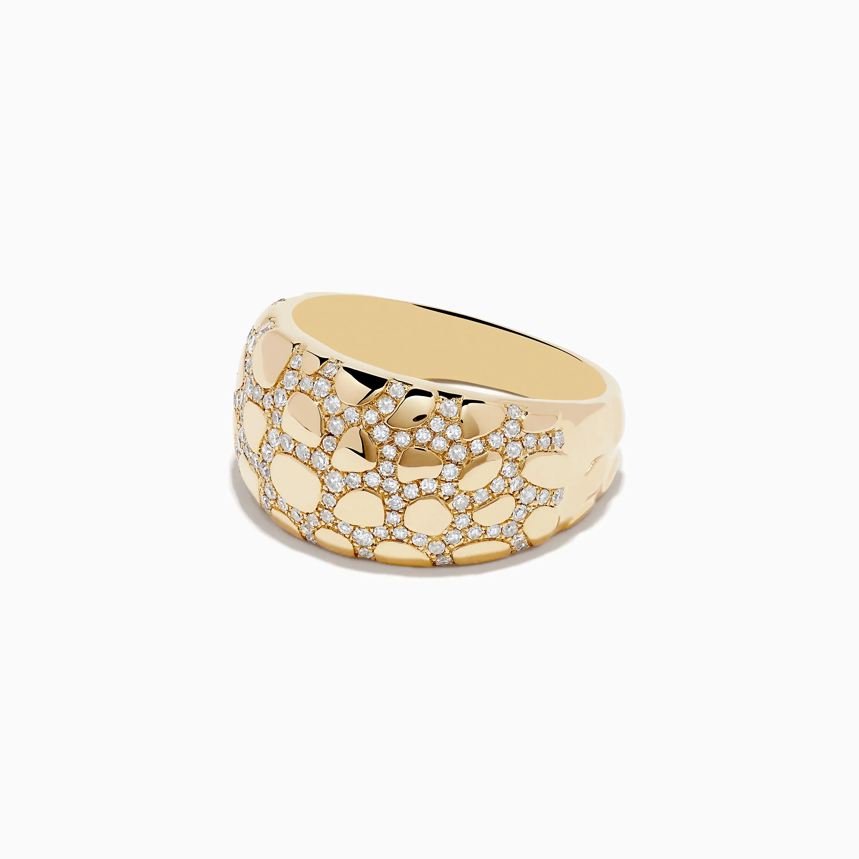 D'oro 14K Yellow Gold Animal Print Diamond Ring sold by Effy product image thumbnail 2